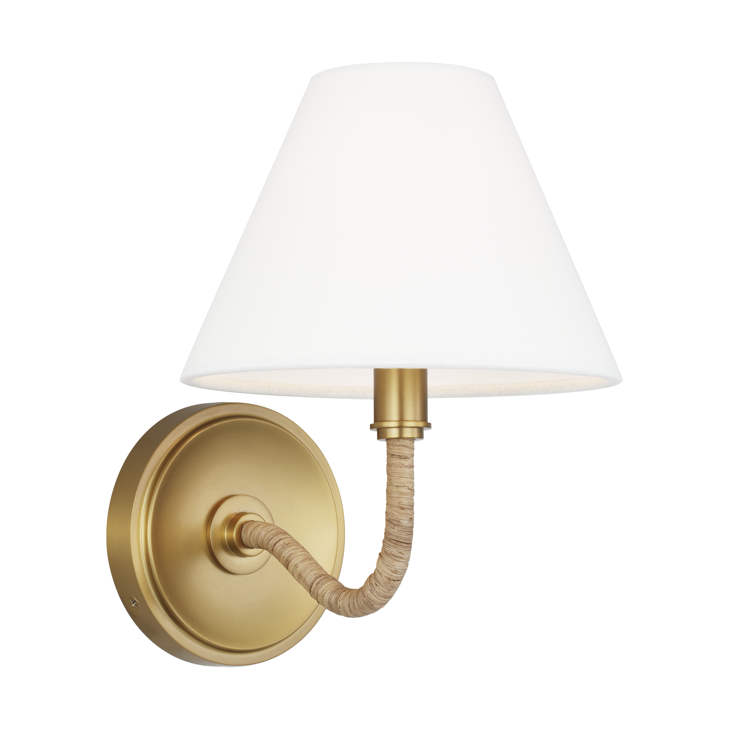 Laguna Single Sconce Burnished Brass