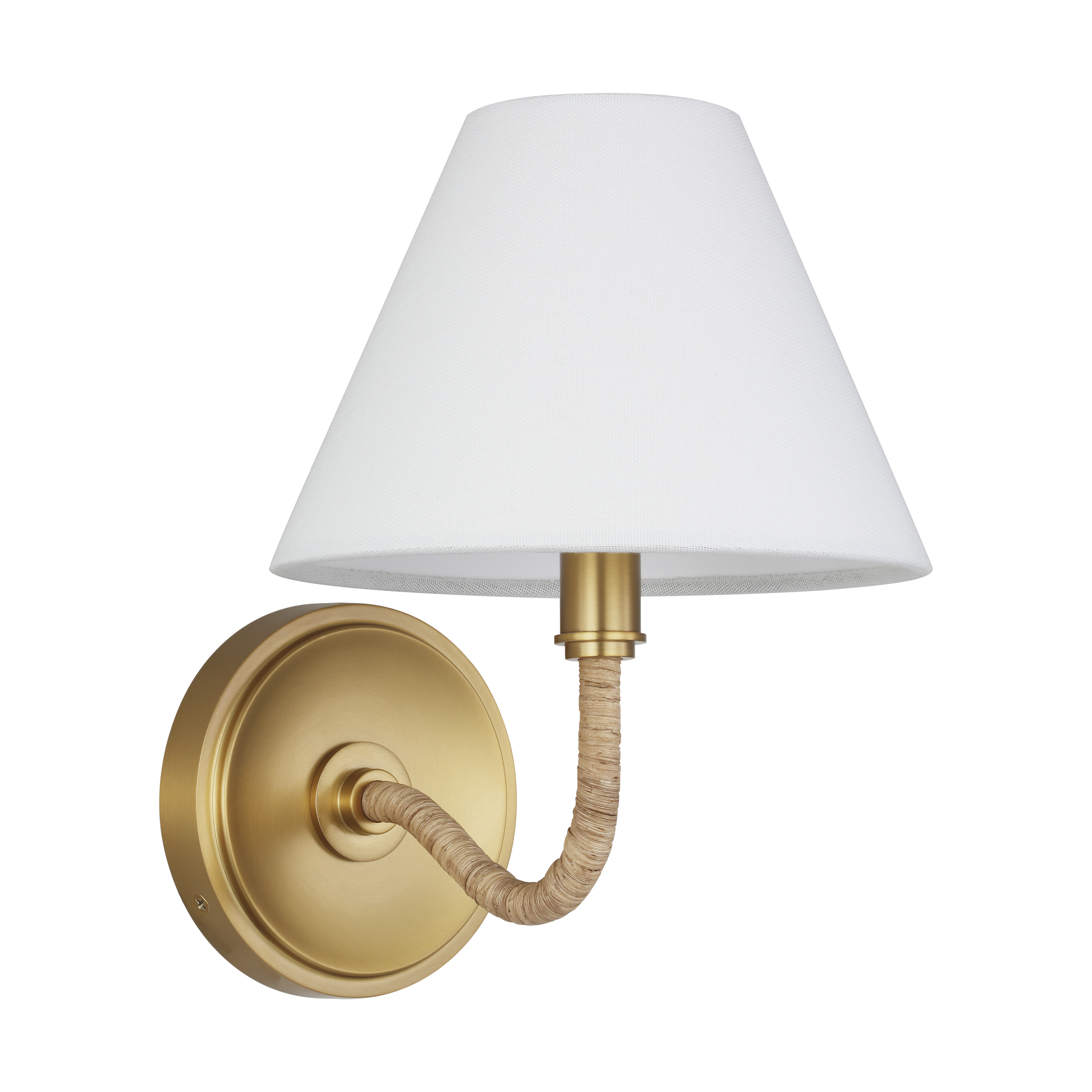 Laguna Single Sconce Burnished Brass