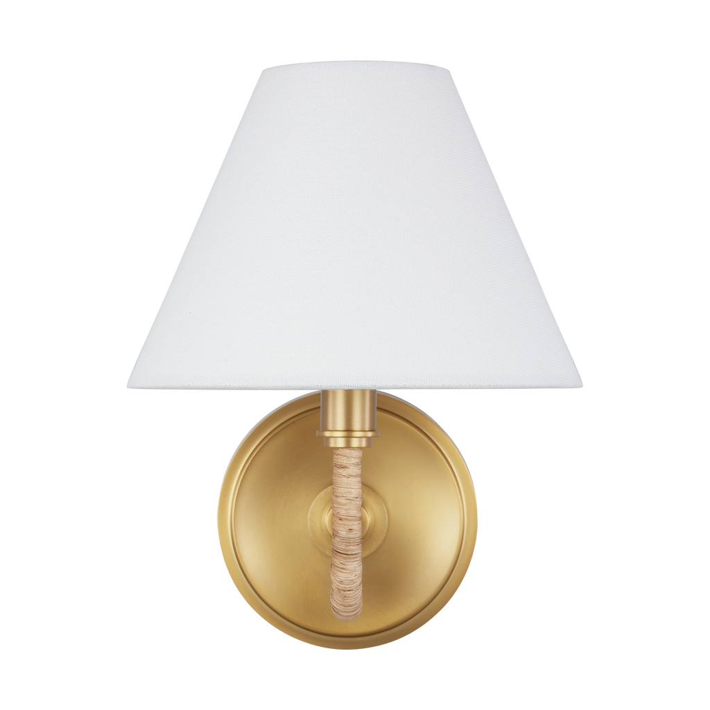 Laguna Single Sconce Burnished Brass