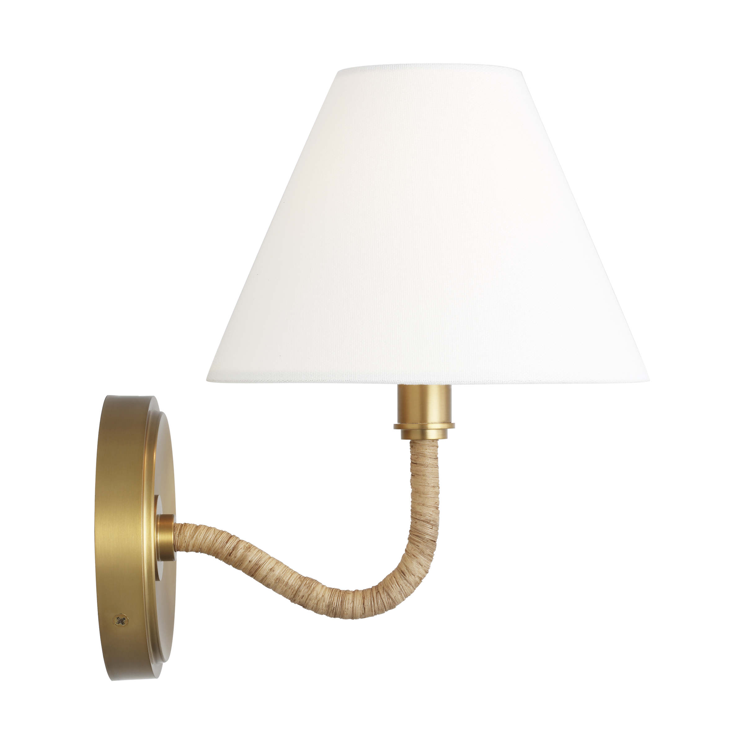 Laguna Single Sconce Burnished Brass