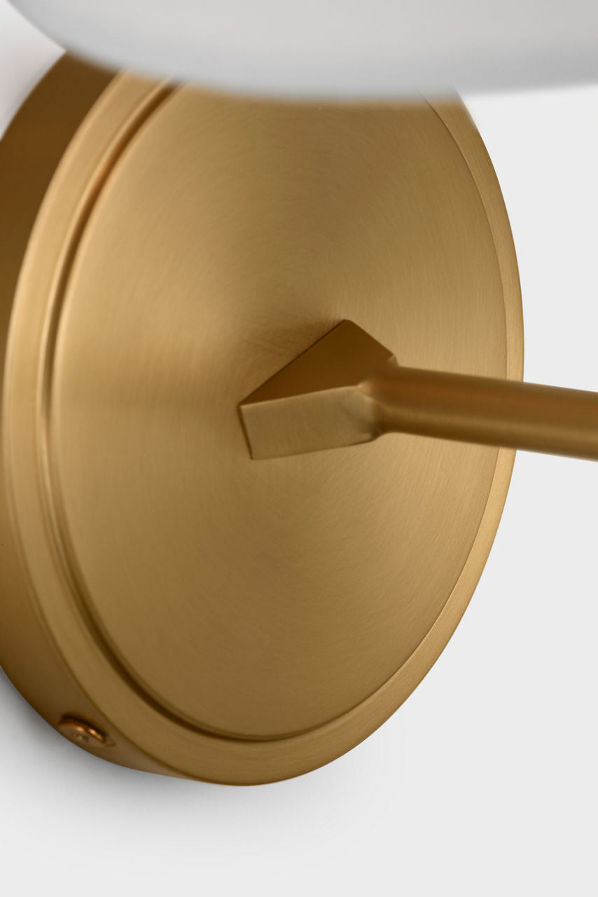 Ridgewood Small Sconce Burnished Brass