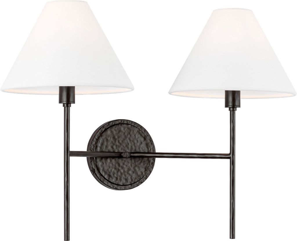 Ridgewood Medium Sconce Aged Iron
