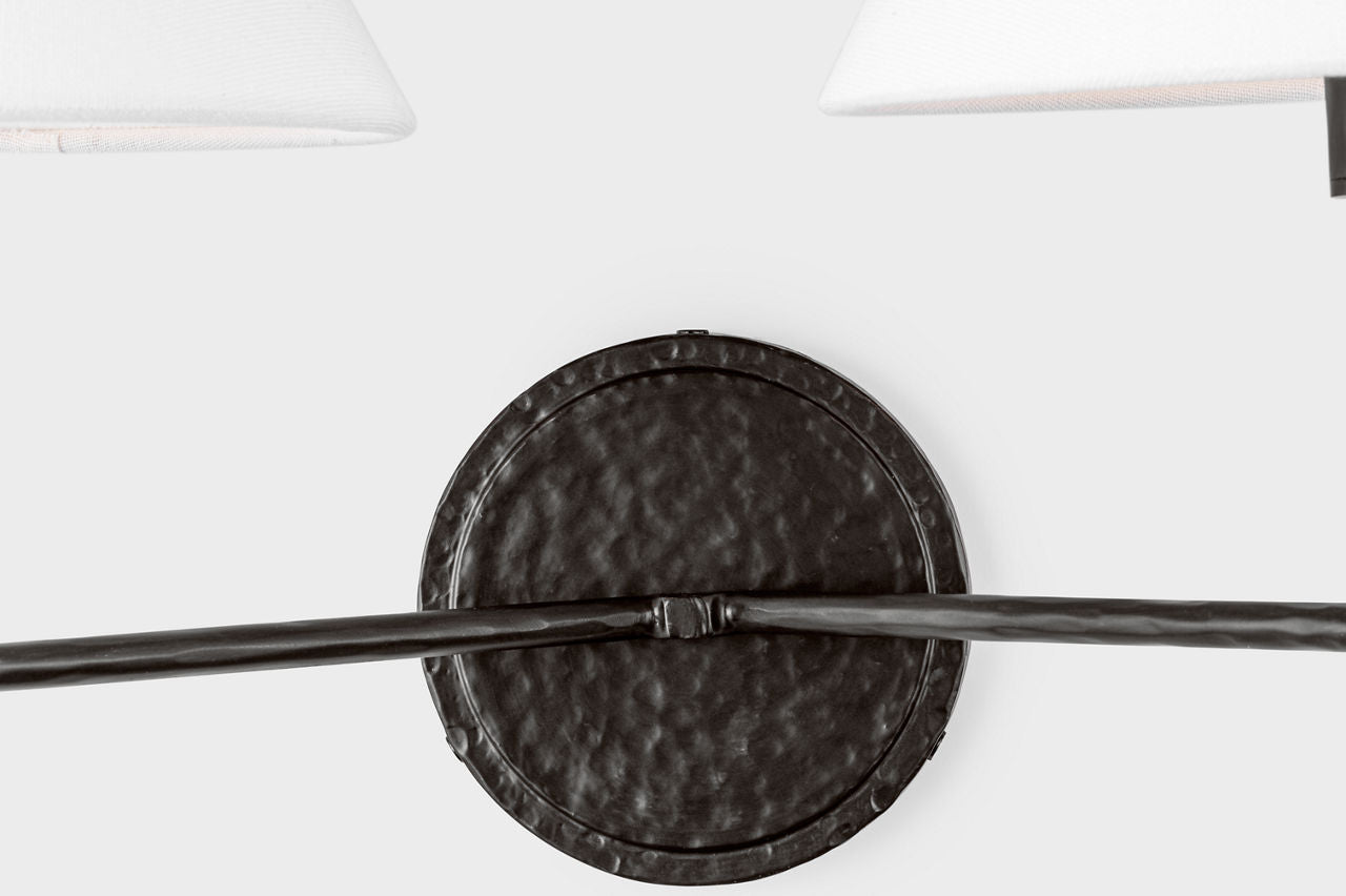 Ridgewood Medium Sconce Aged Iron