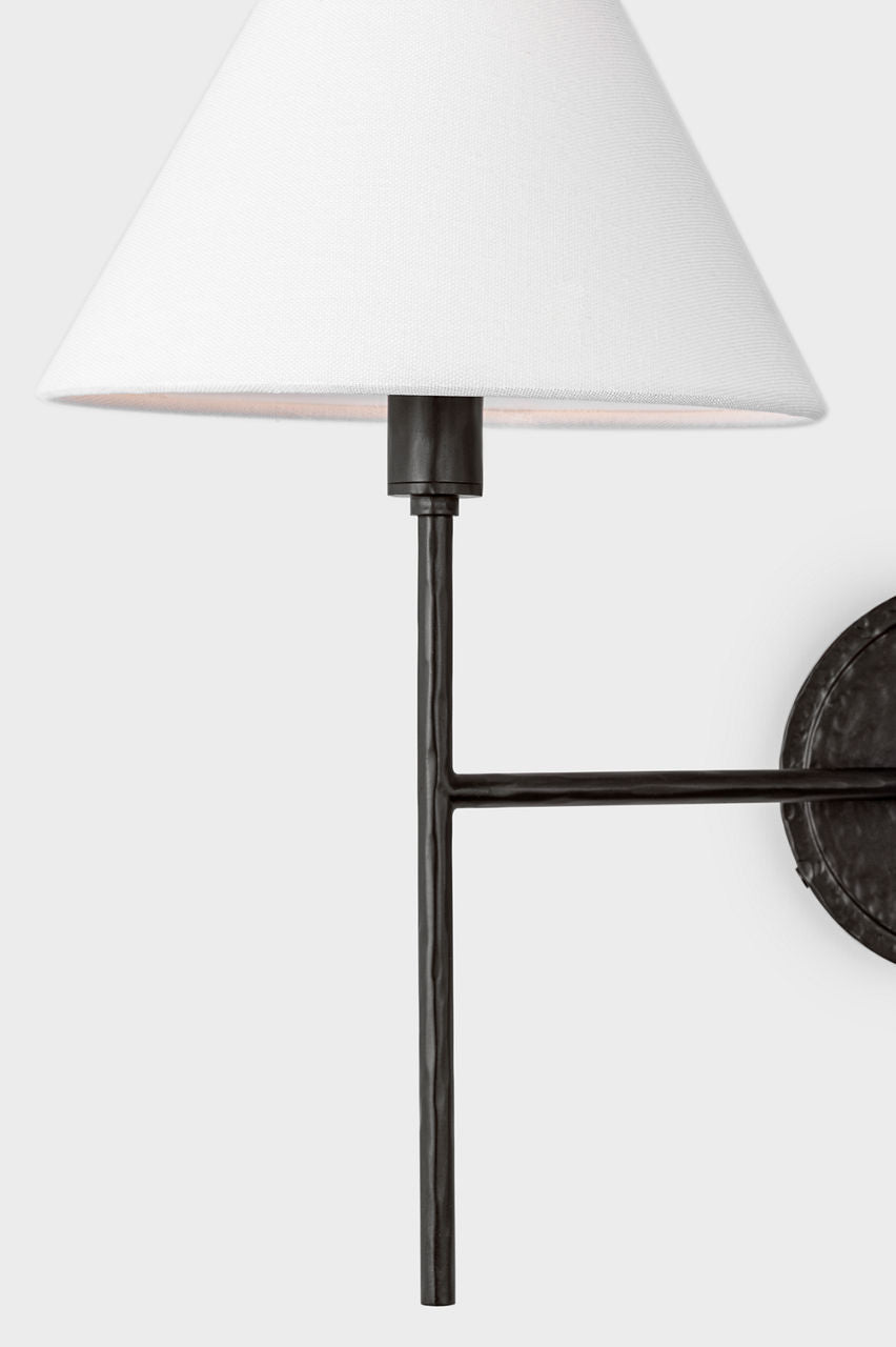 Ridgewood Medium Sconce Aged Iron