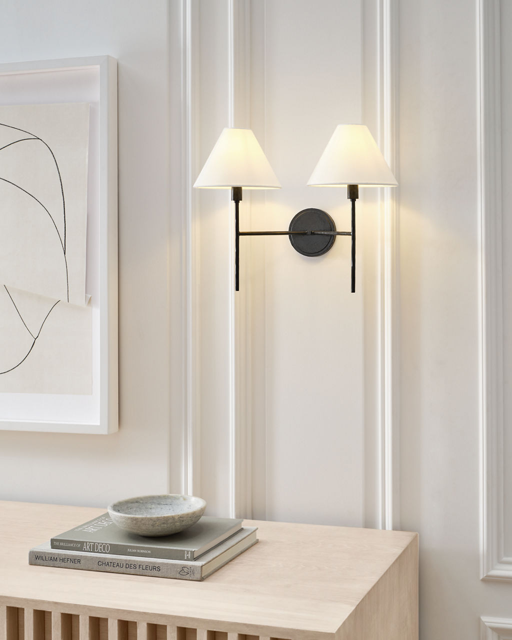 Ridgewood Medium Sconce Aged Iron