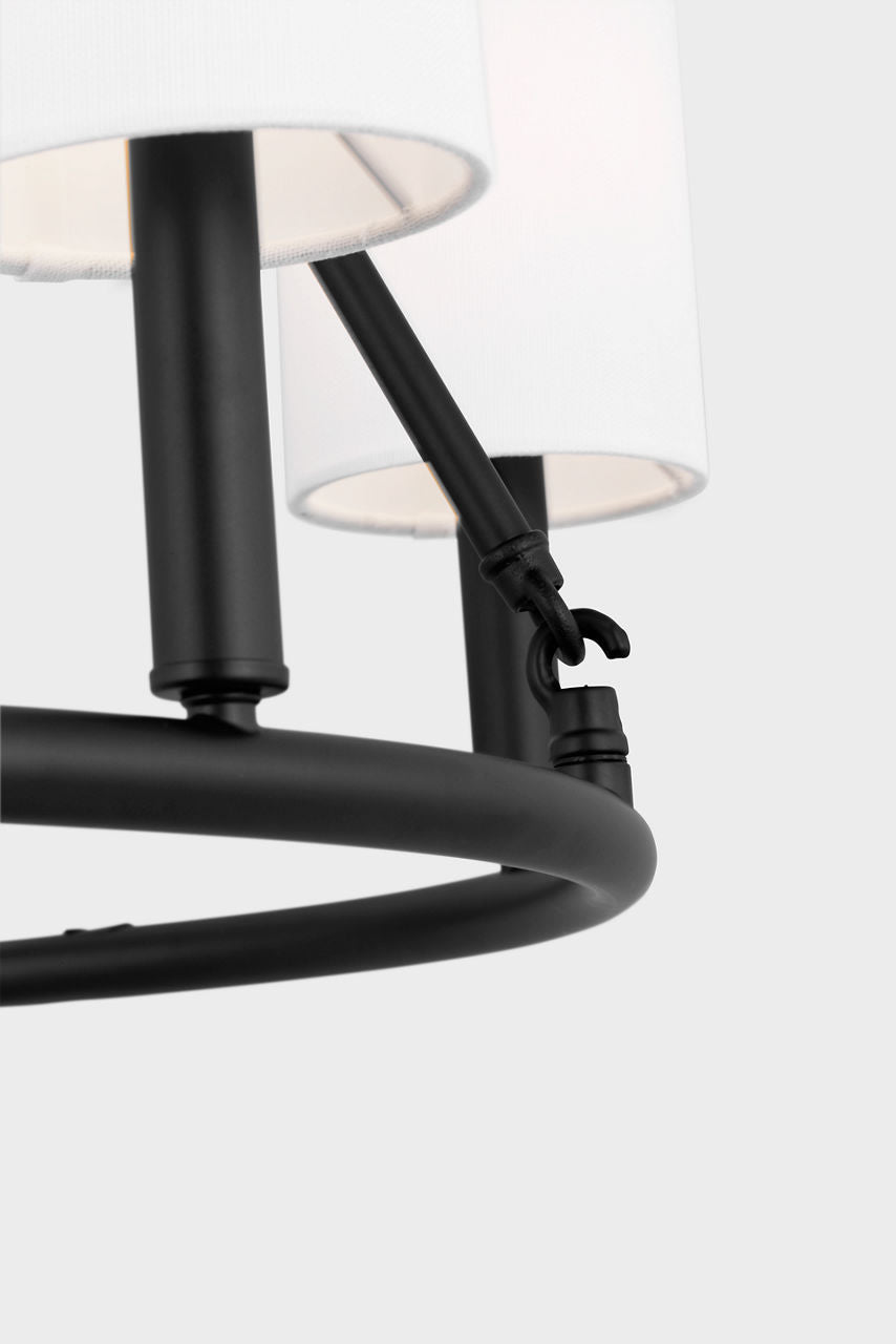 Egmont Large Chandelier Midnight Black