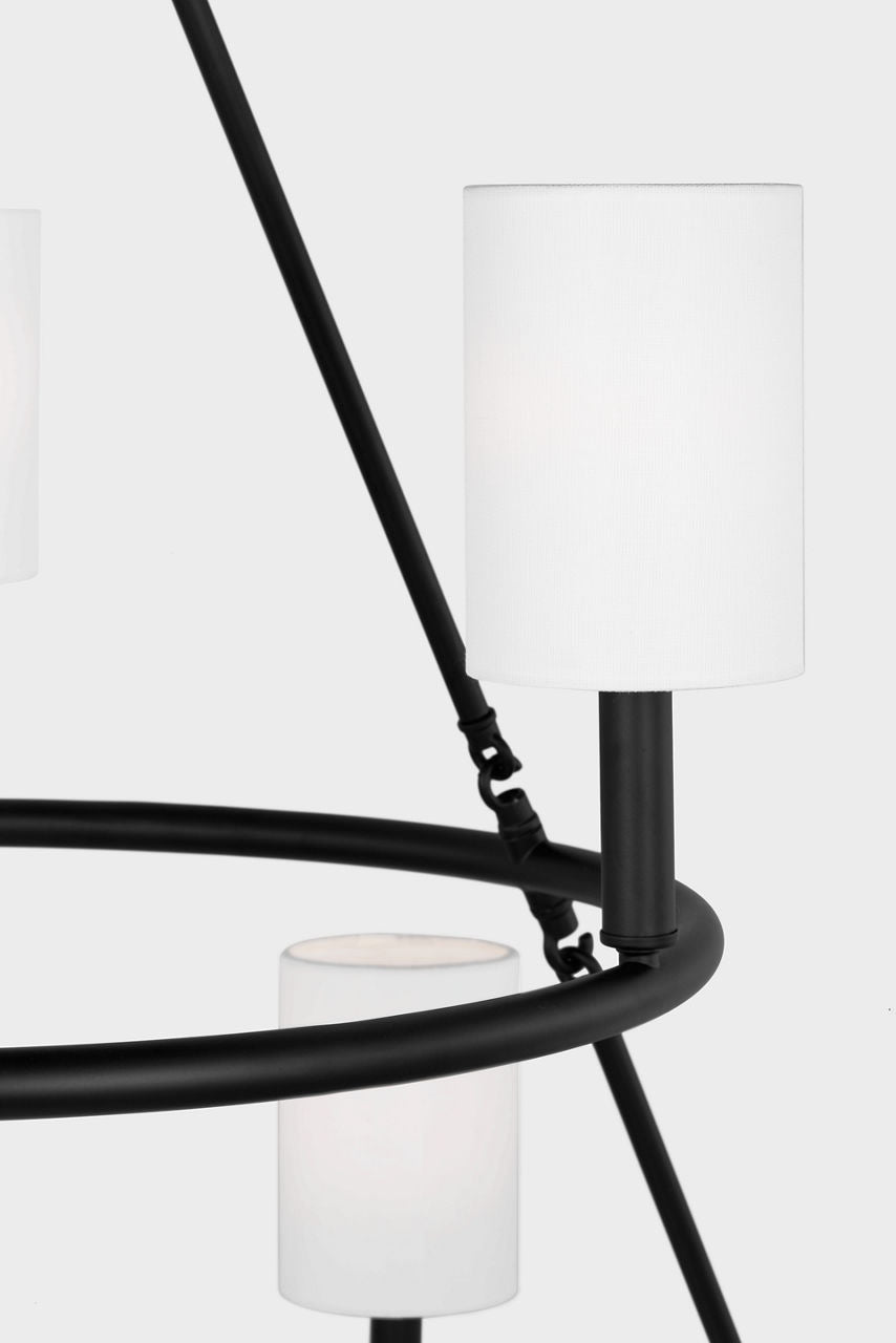 Egmont Extra Large Chandelier Midnight Black