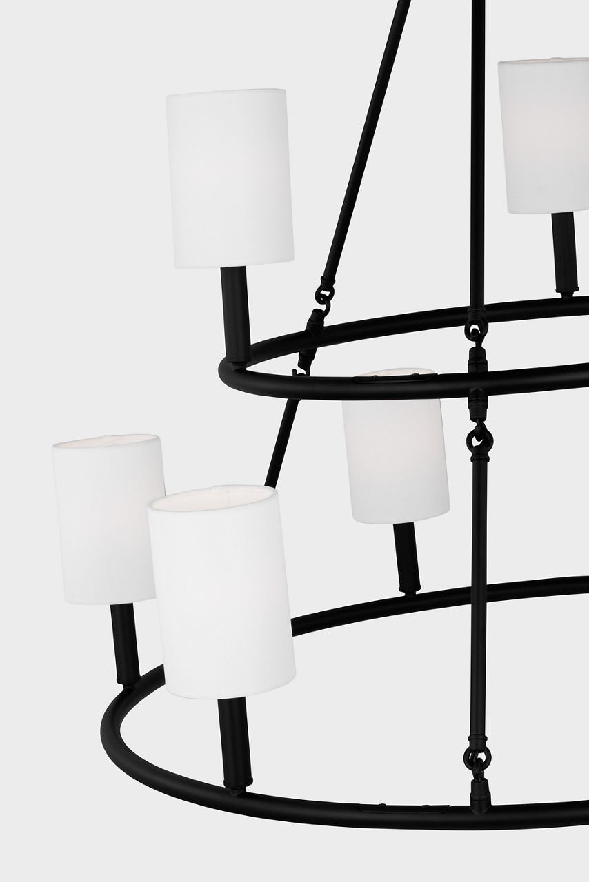 Egmont Extra Large Chandelier Midnight Black