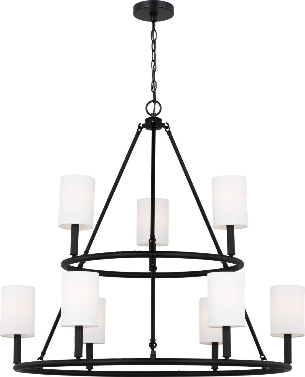 Egmont Extra Large Chandelier Midnight Black
