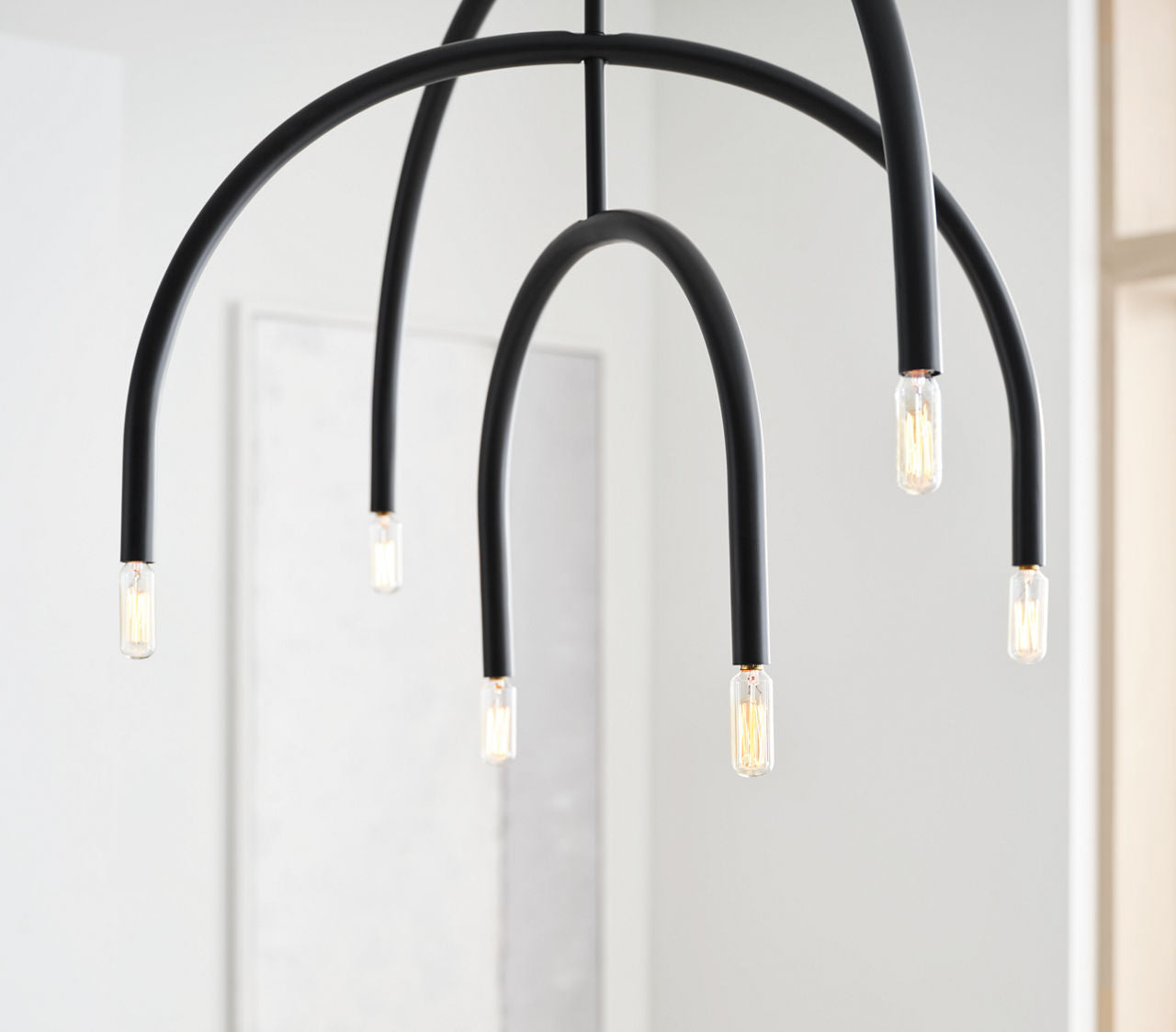 Hadden Large Chandelier Midnight Black