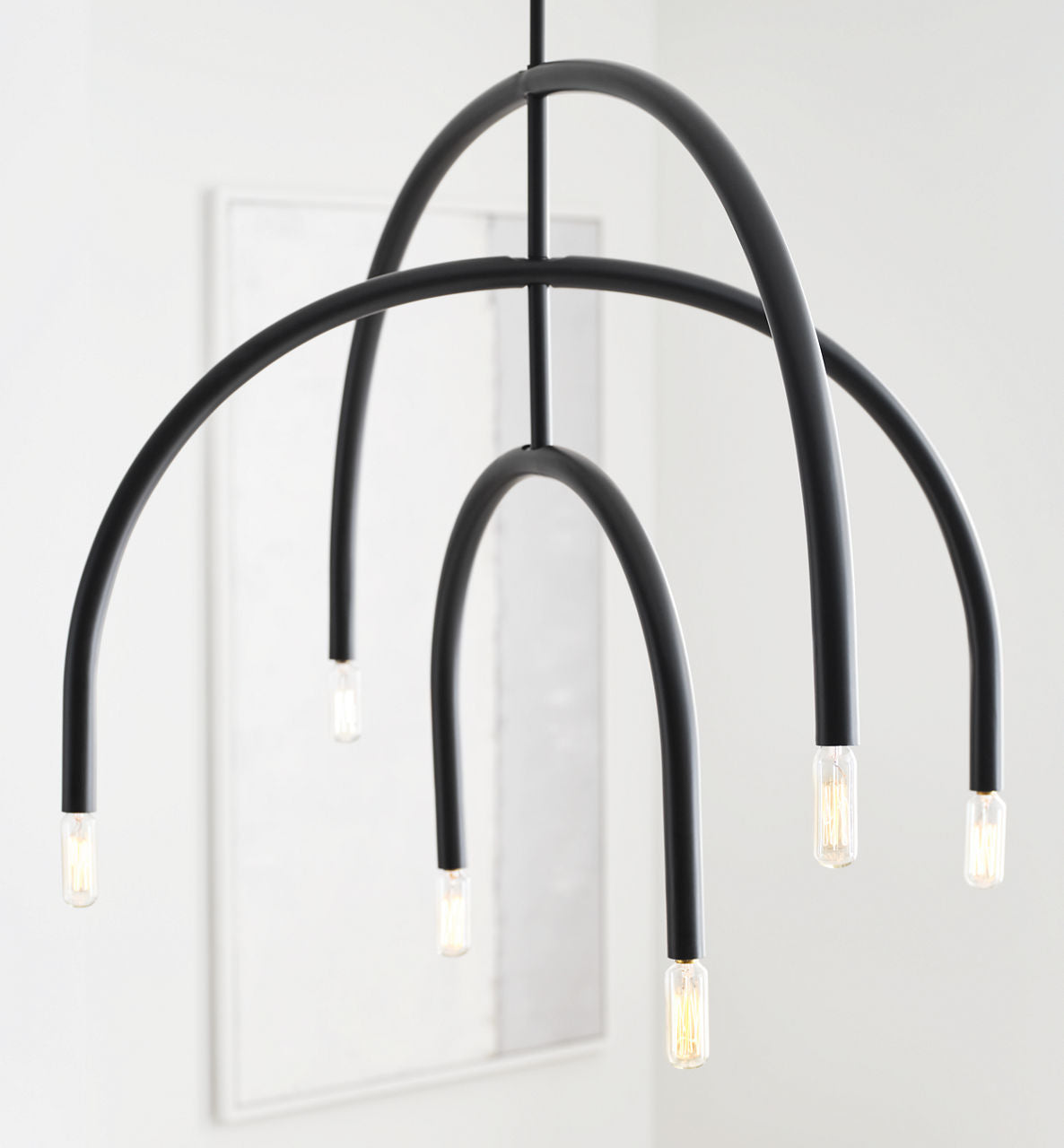Hadden Large Chandelier Midnight Black