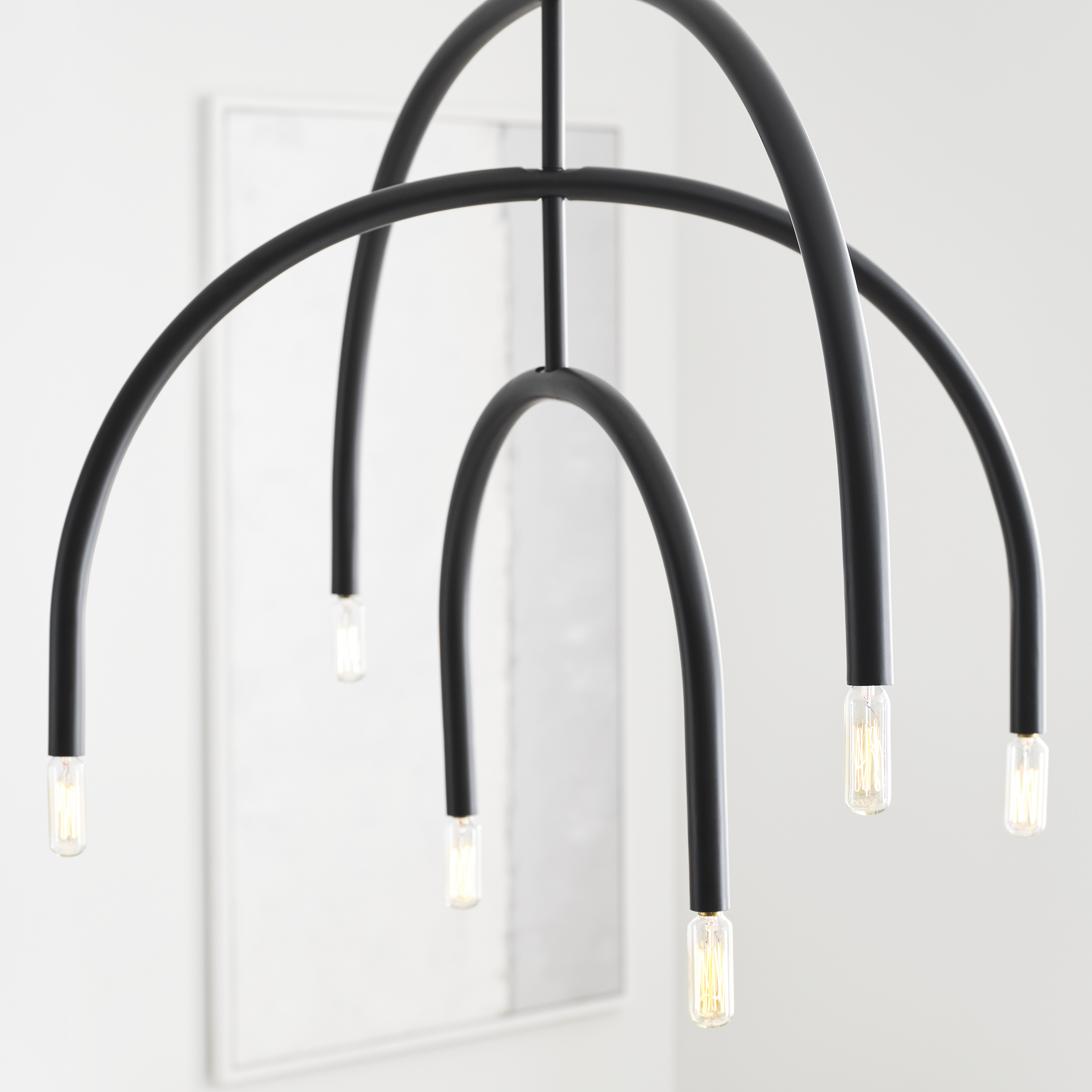 Hadden Large Chandelier Midnight Black