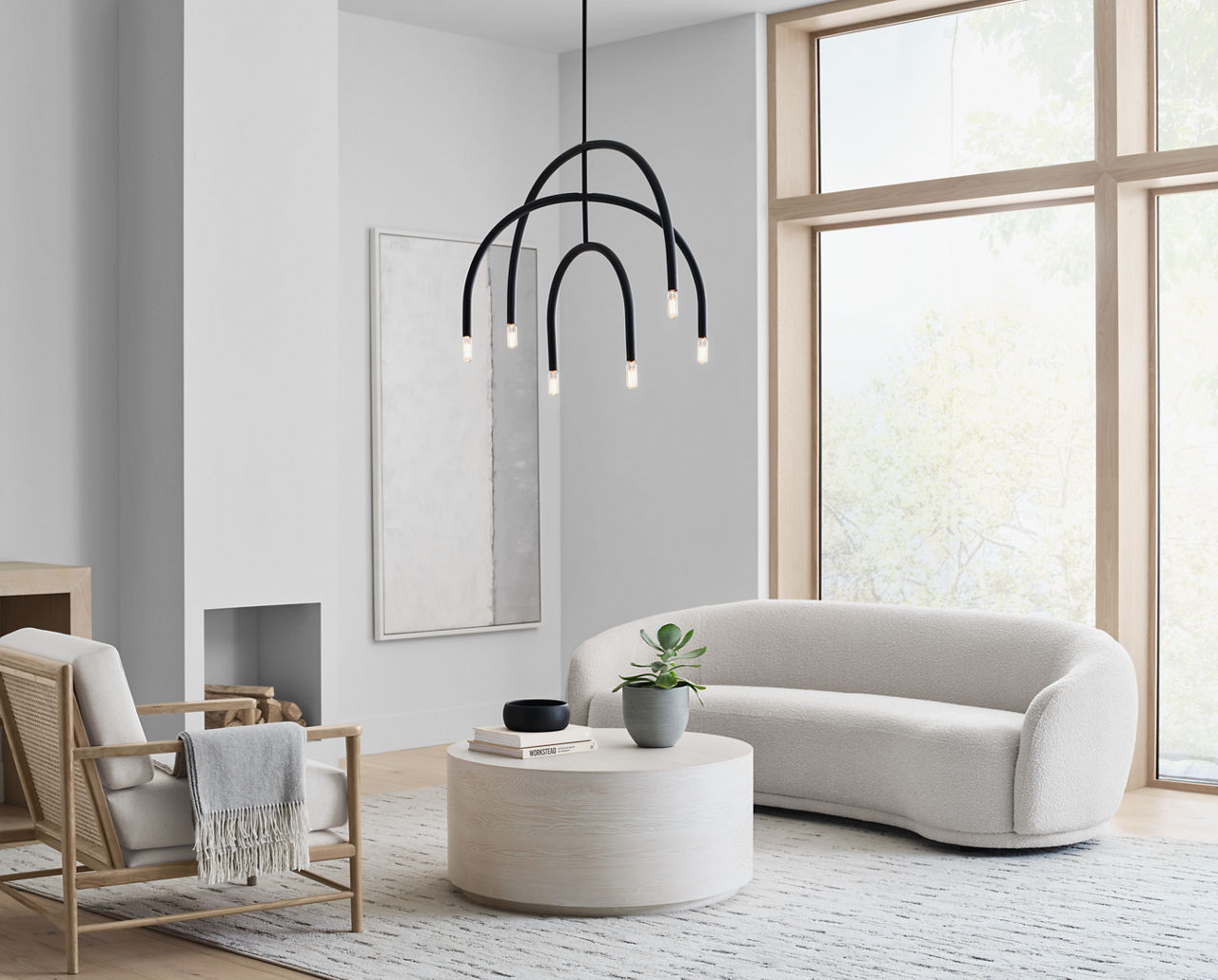 Hadden Large Chandelier Midnight Black