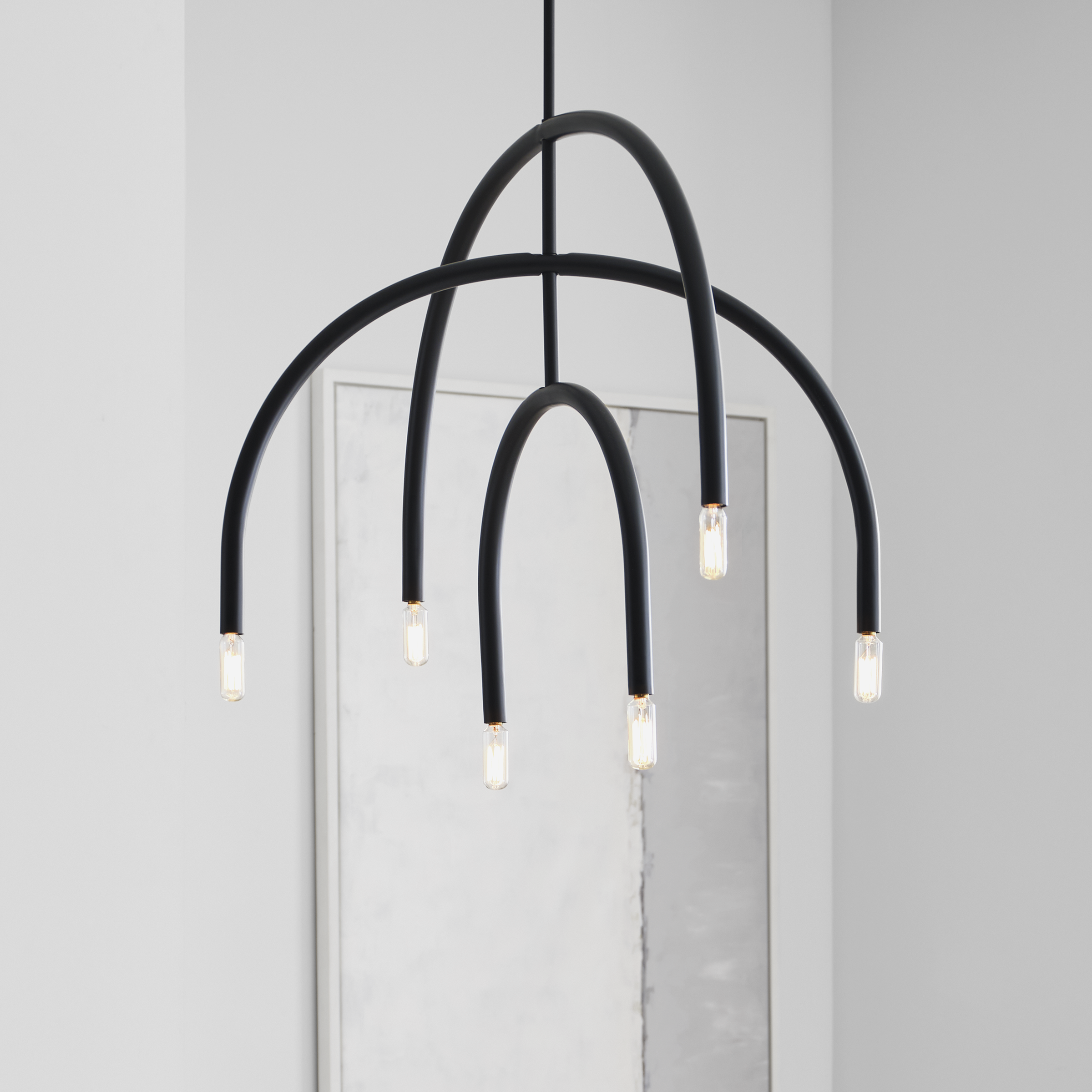 Hadden Large Chandelier Midnight Black