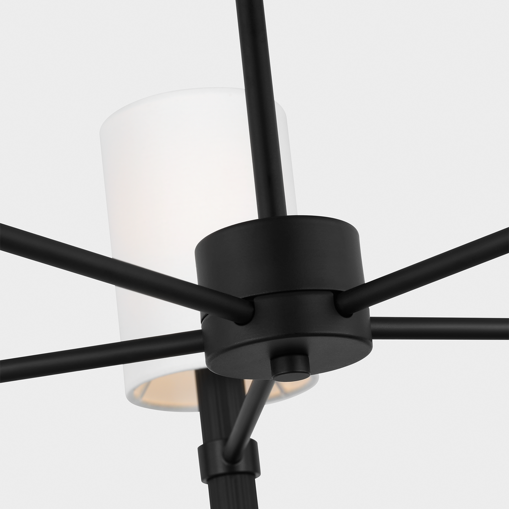 Manor Medium Chandelier Midnight Black