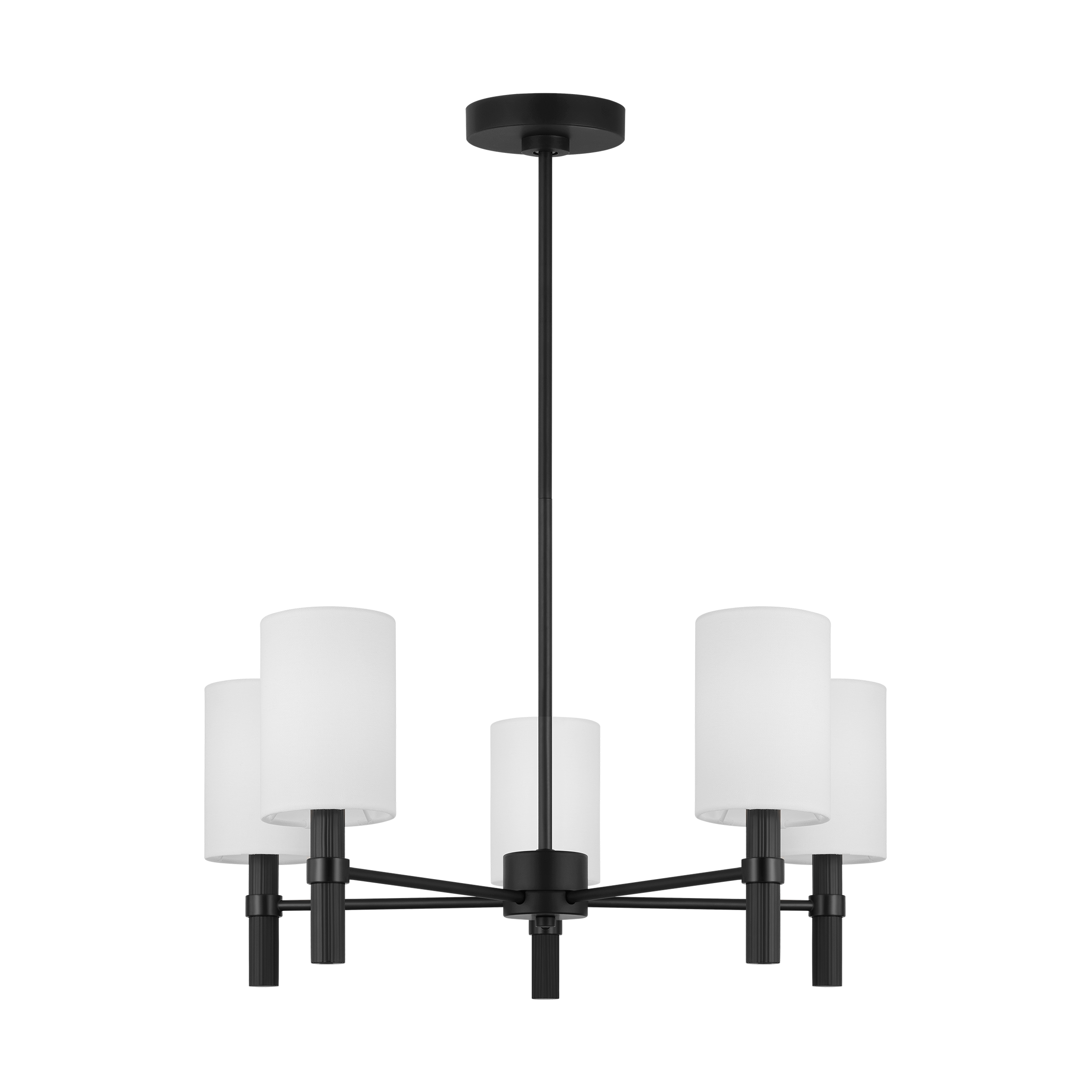 Manor Medium Chandelier Midnight Black