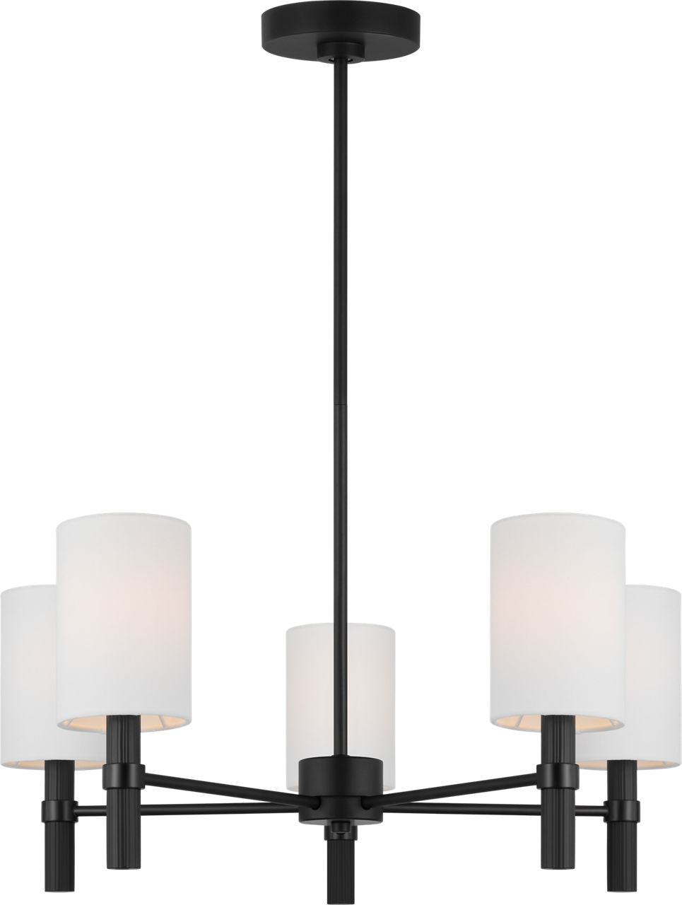 Manor Medium Chandelier Midnight Black