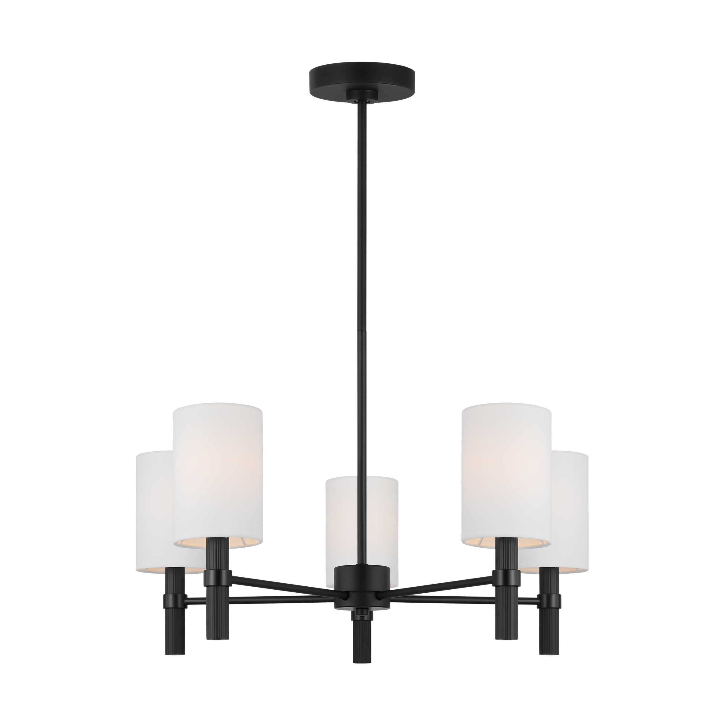 Manor Medium Chandelier Midnight Black