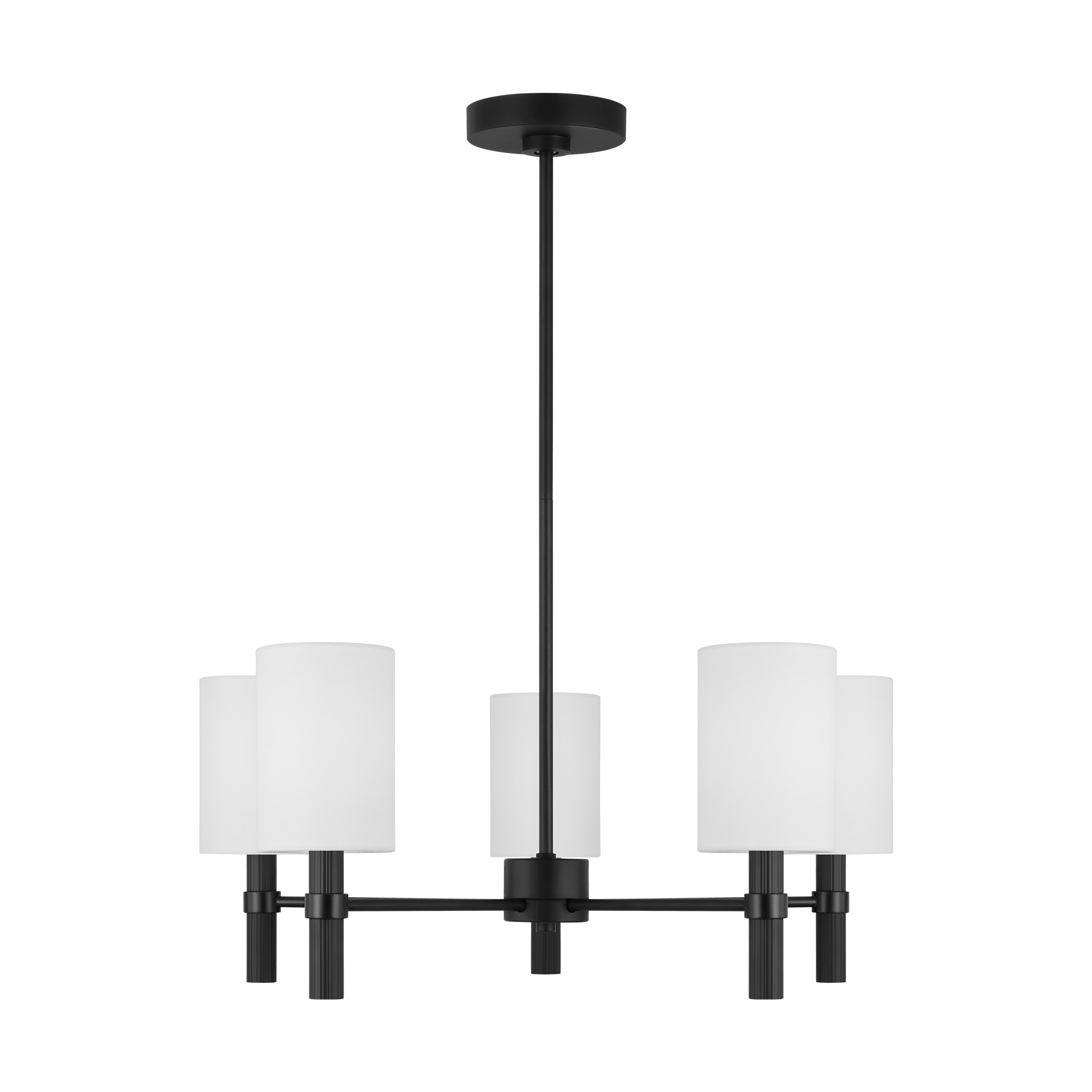 Manor Medium Chandelier Midnight Black