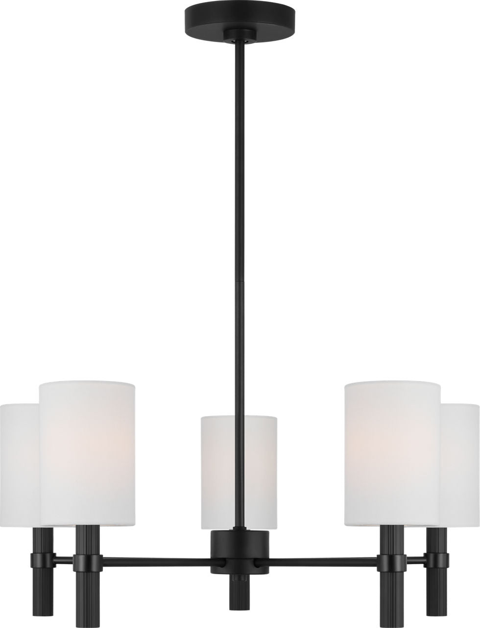 Manor Medium Chandelier Midnight Black