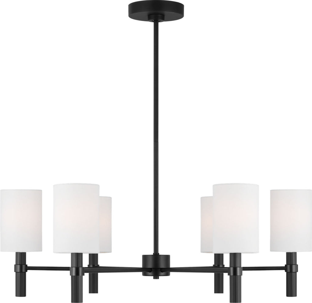 Manor Large Chandelier Midnight Black
