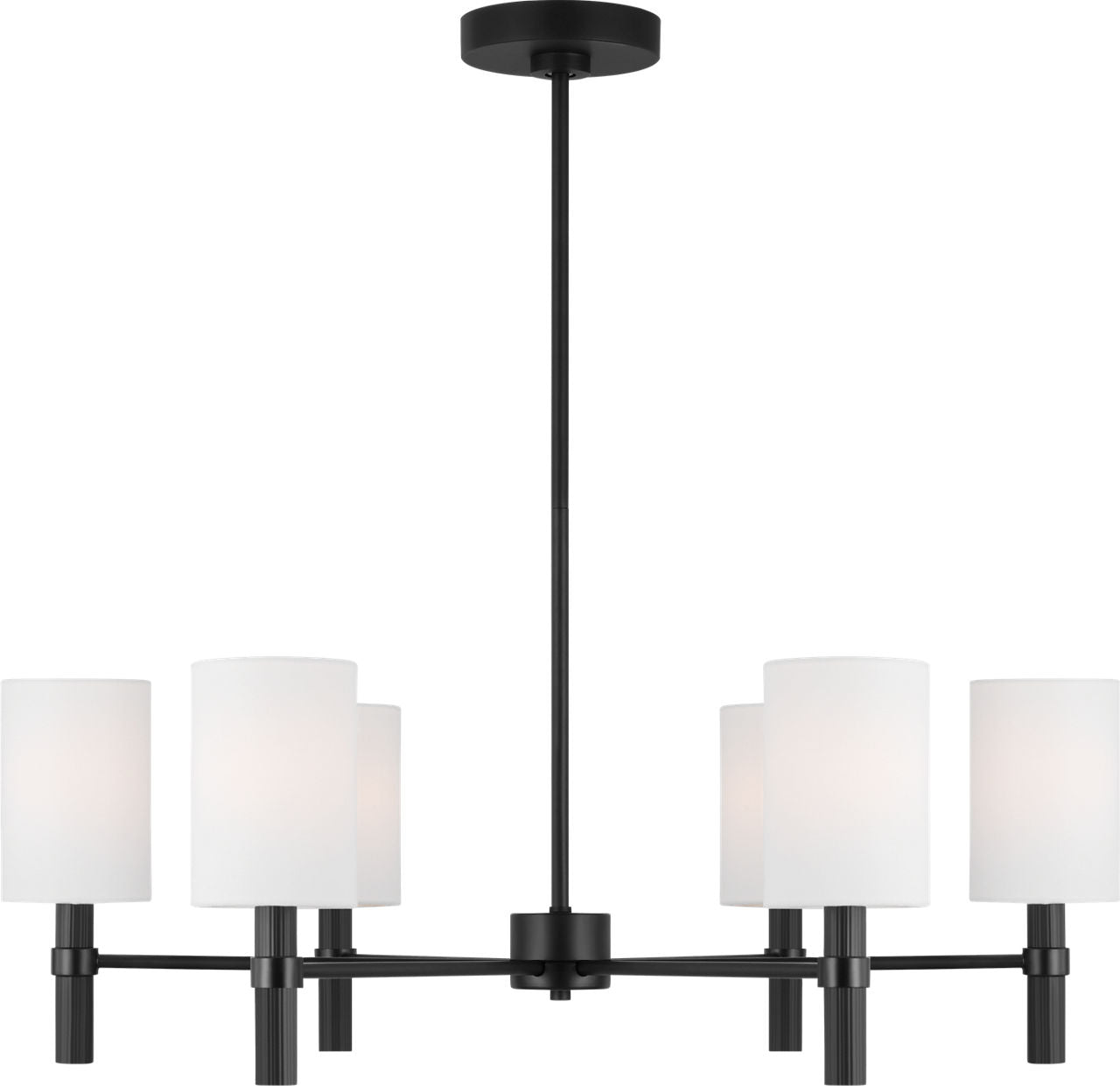 Manor Large Chandelier Midnight Black