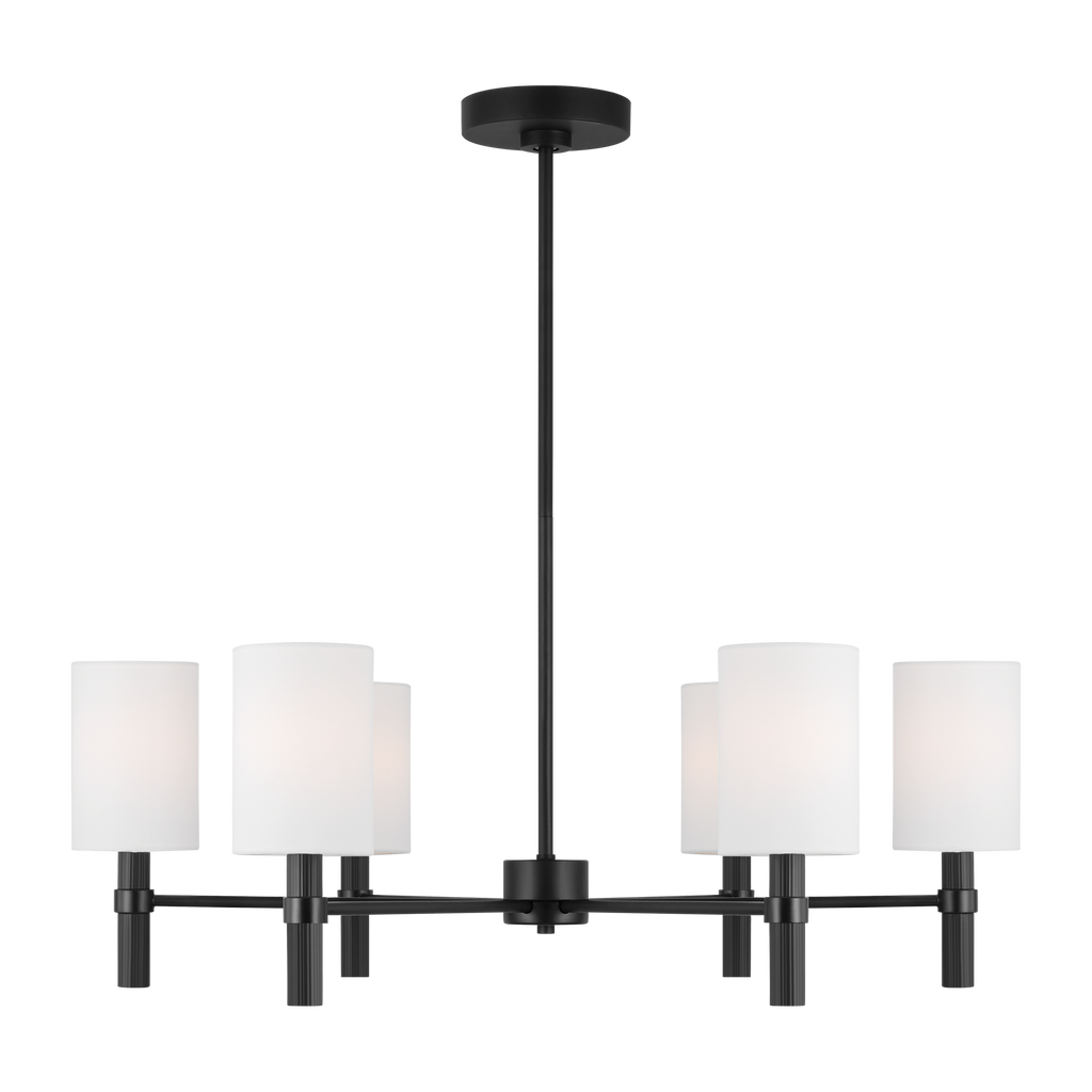 Manor Large Chandelier Midnight Black