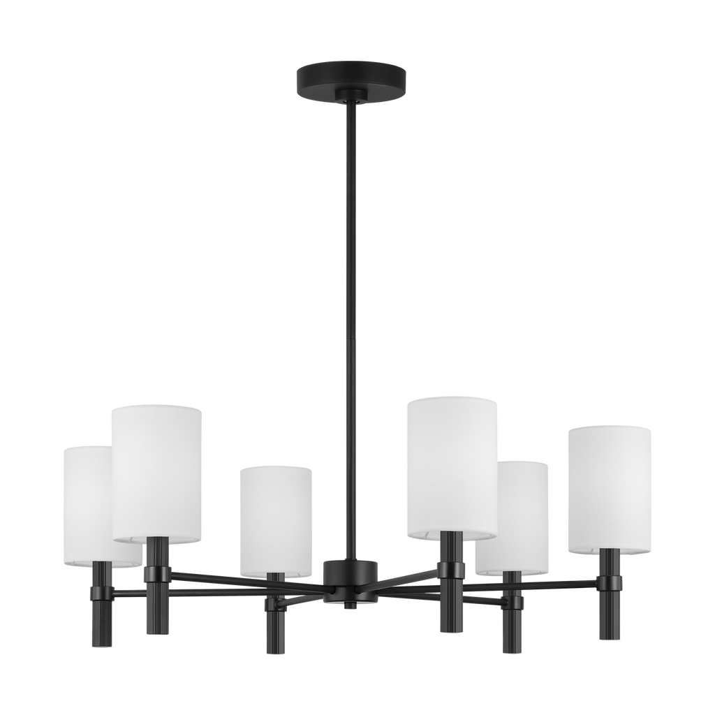 Manor Large Chandelier Midnight Black