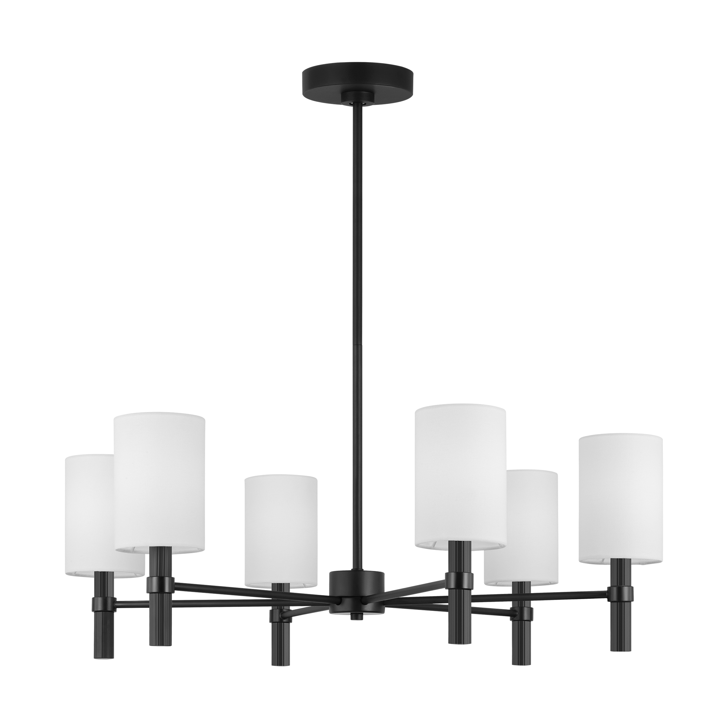 Manor Large Chandelier Midnight Black
