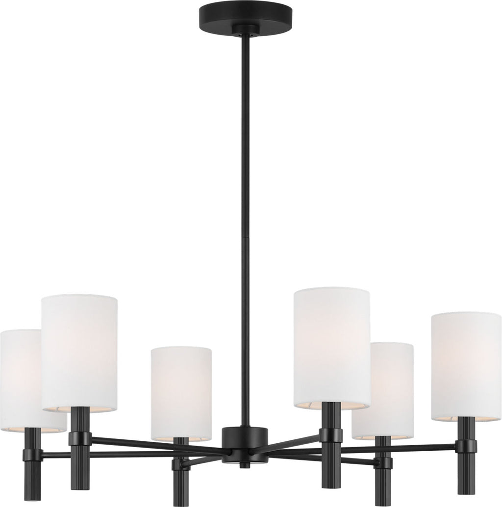 Manor Large Chandelier Midnight Black