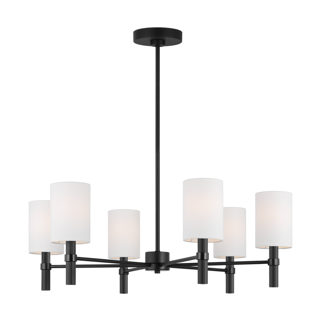 Manor Large Chandelier Midnight Black