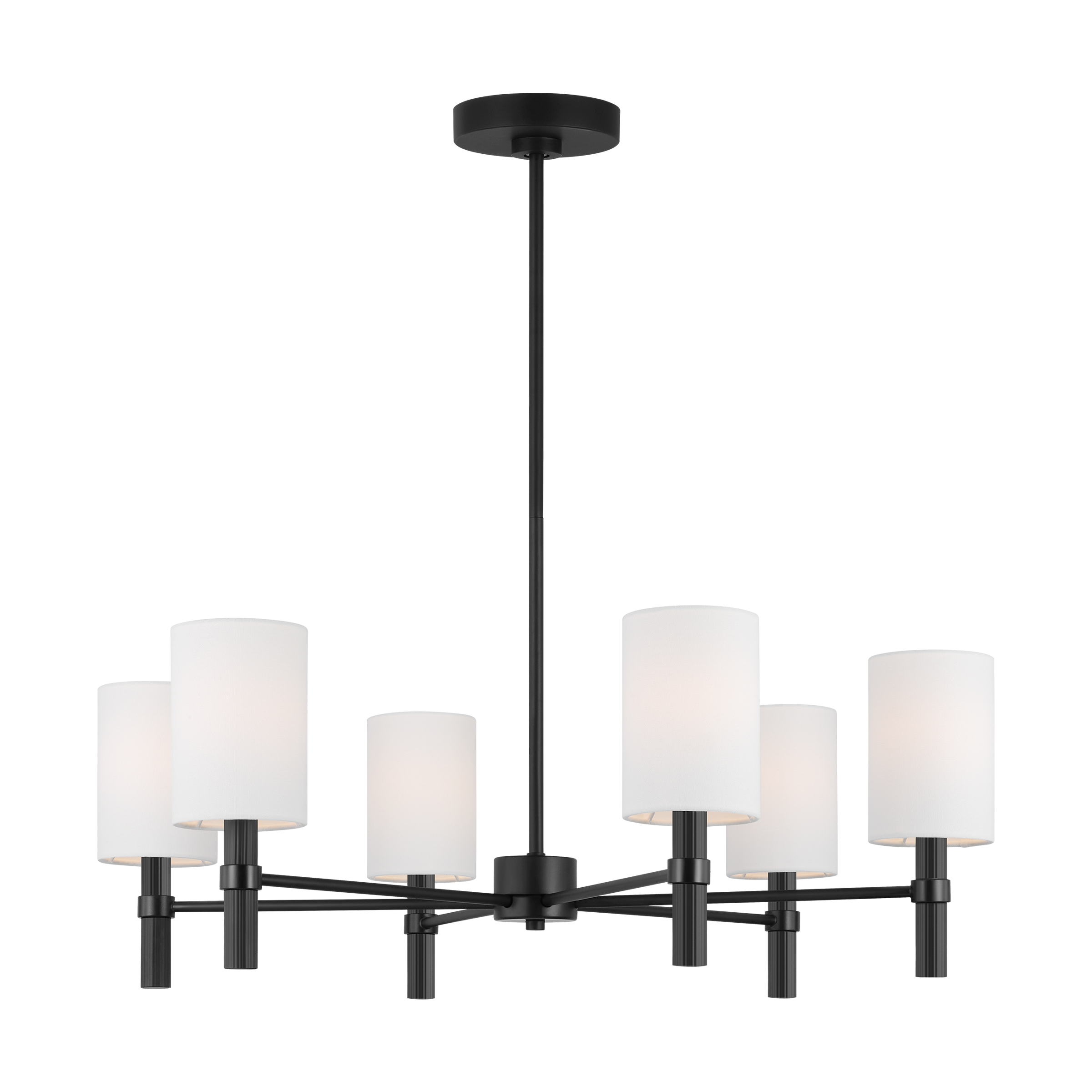 Manor Large Chandelier Midnight Black