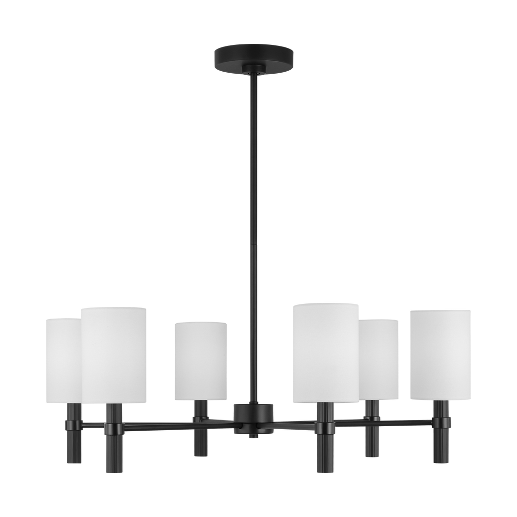 Manor Large Chandelier Midnight Black