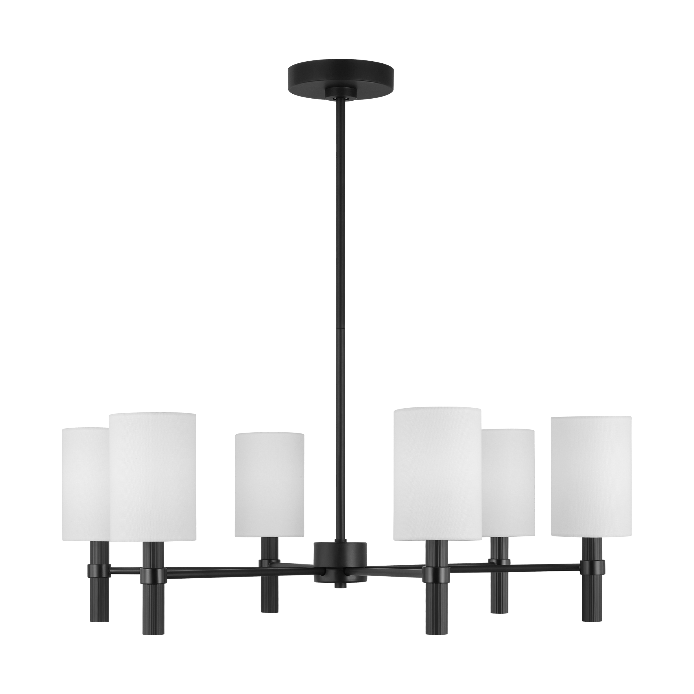 Manor Large Chandelier Midnight Black