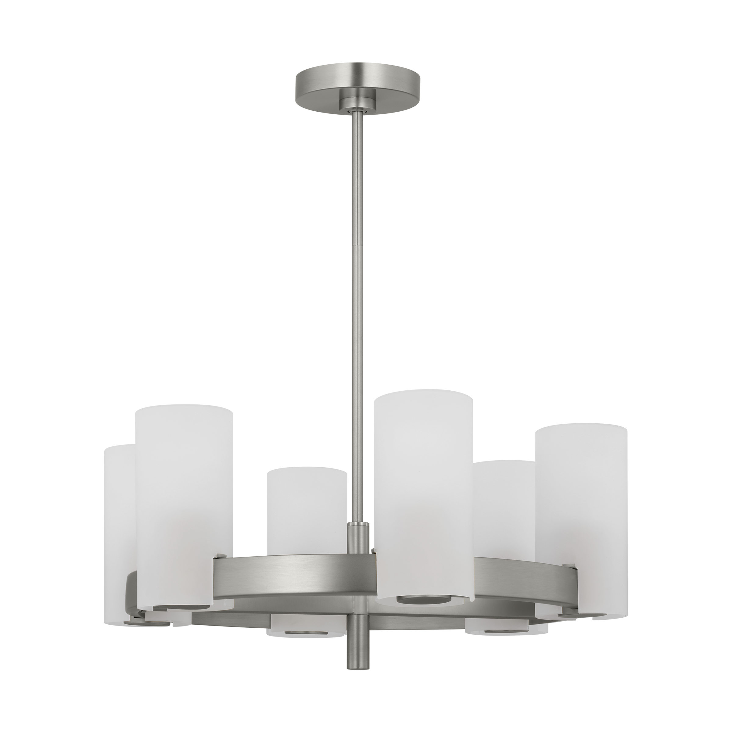 Rhode Medium Chandelier Brushed Steel