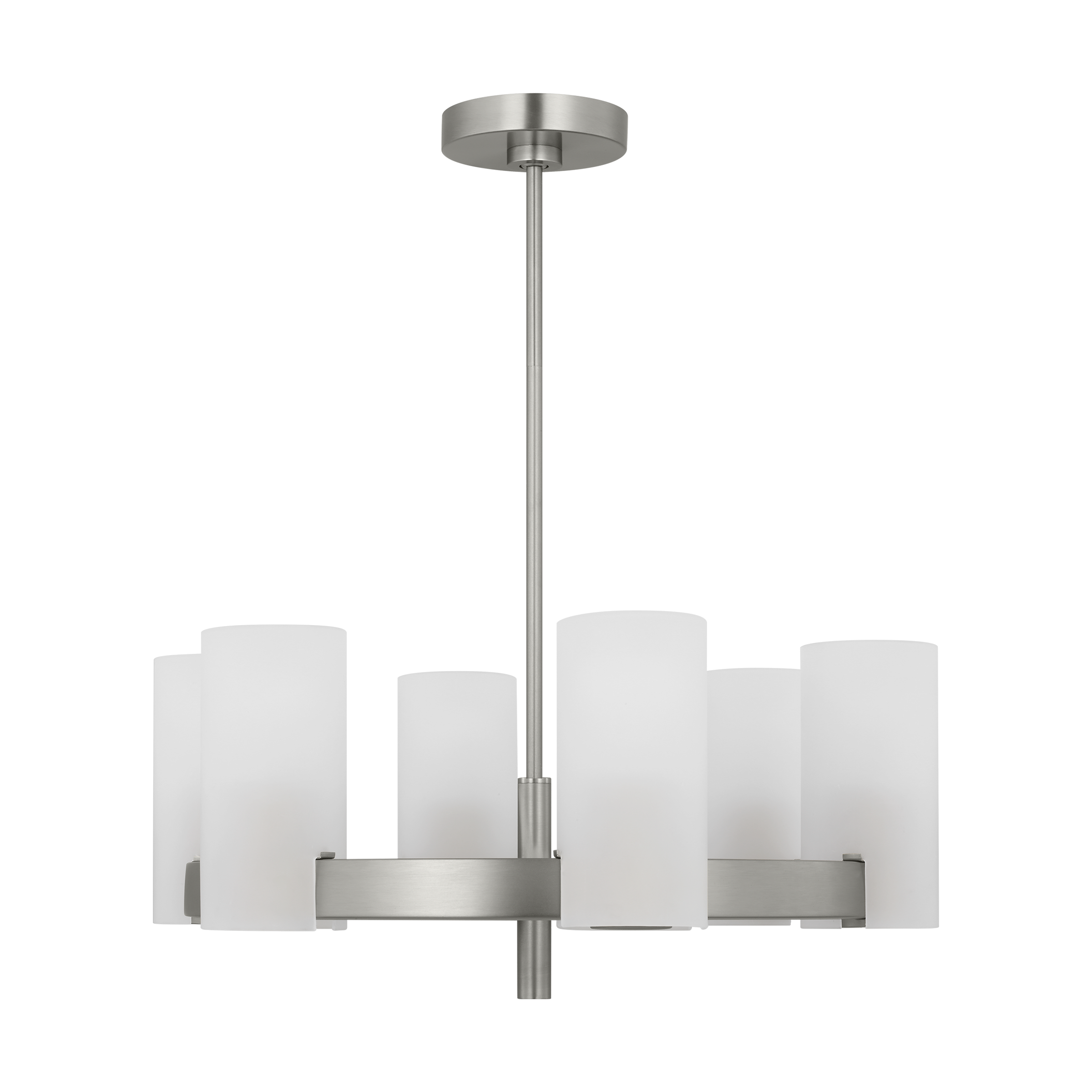 Rhode Medium Chandelier Brushed Steel