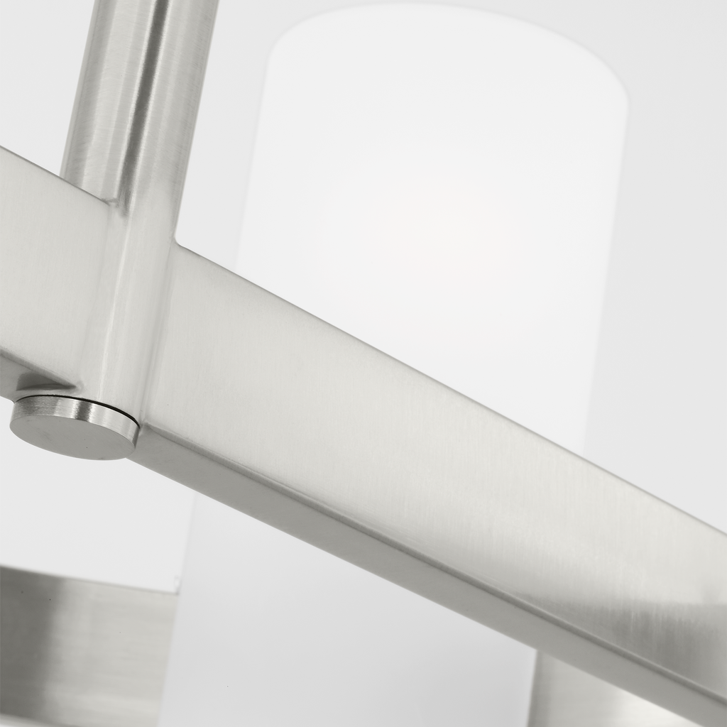 Rhode Medium Chandelier Brushed Steel