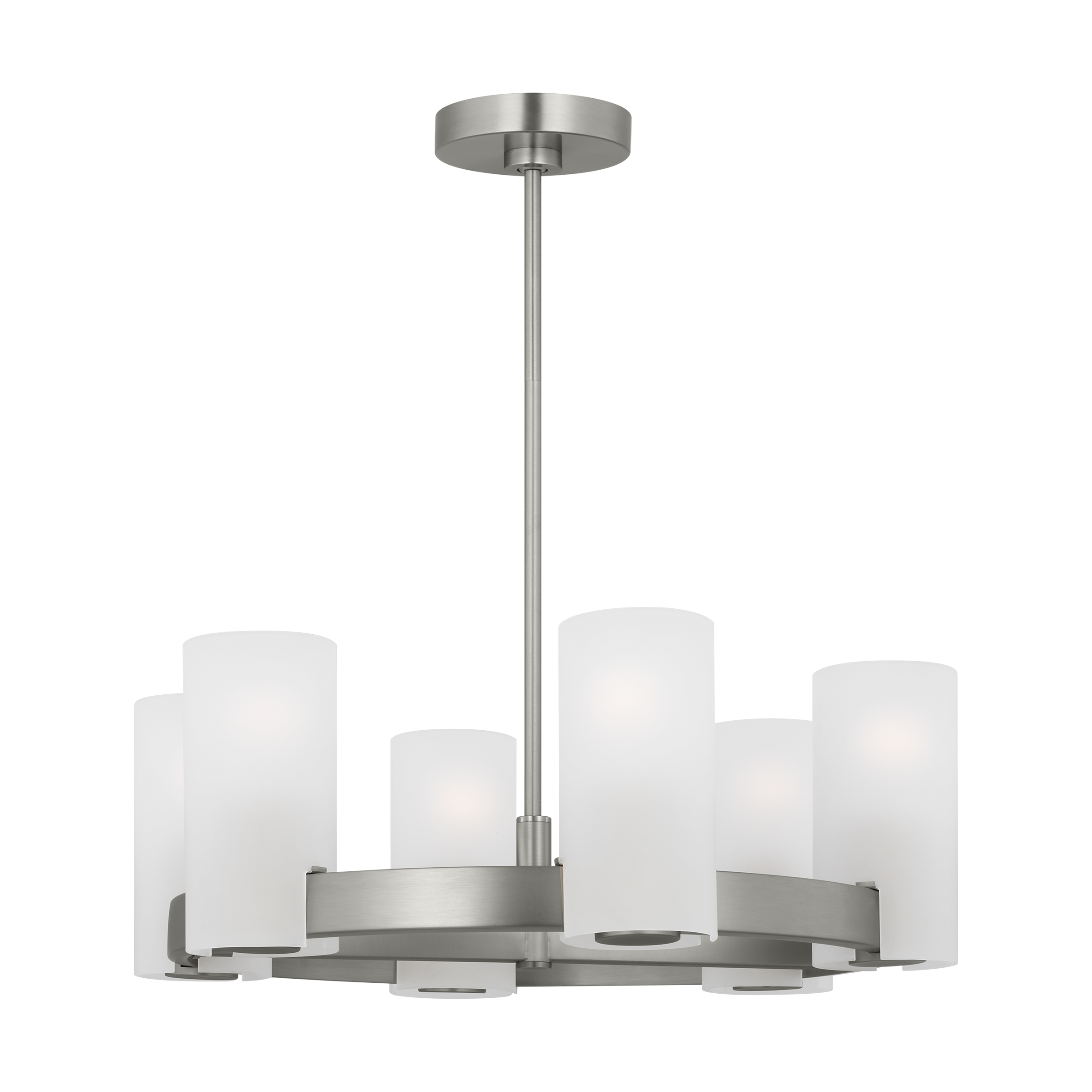 Rhode Medium Chandelier Brushed Steel