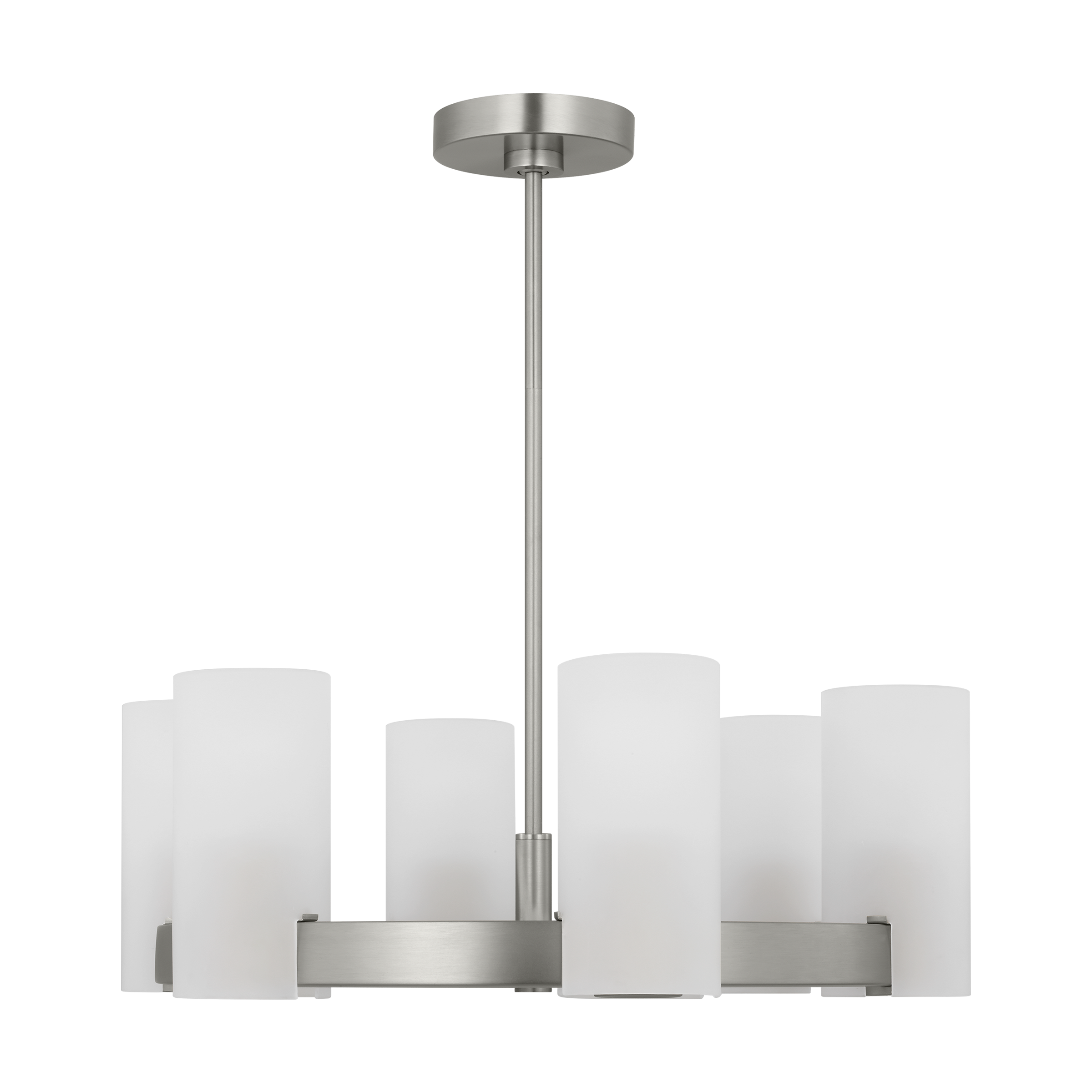 Rhode Medium Chandelier Brushed Steel