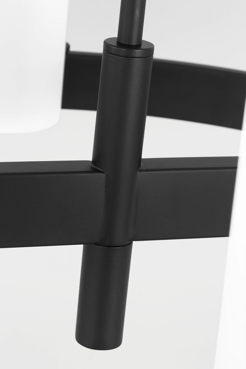 Rhode Medium Chandelier Midnight Black