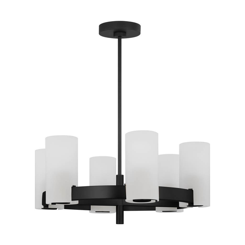 Rhode Medium Chandelier Midnight Black