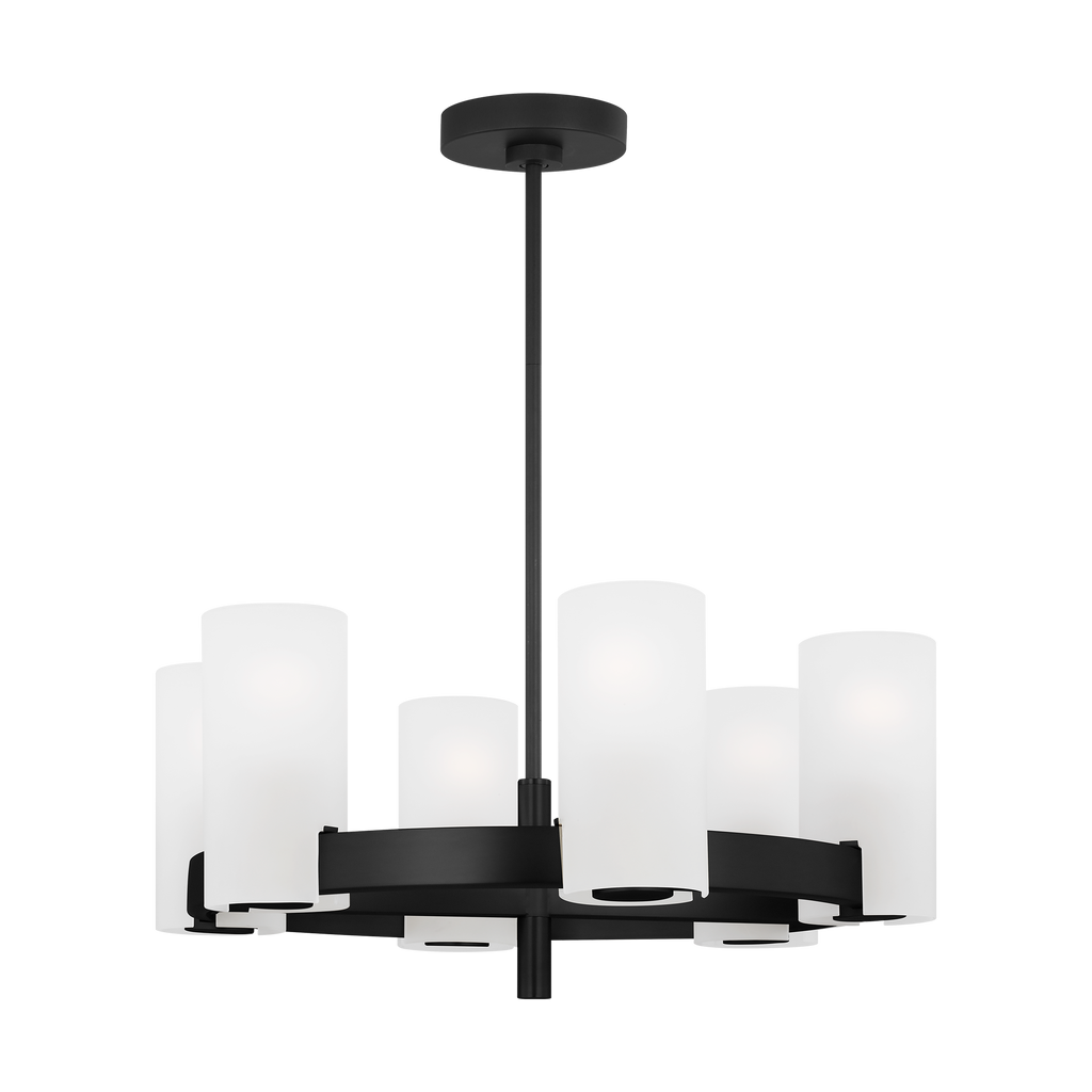 Rhode Medium Chandelier Midnight Black