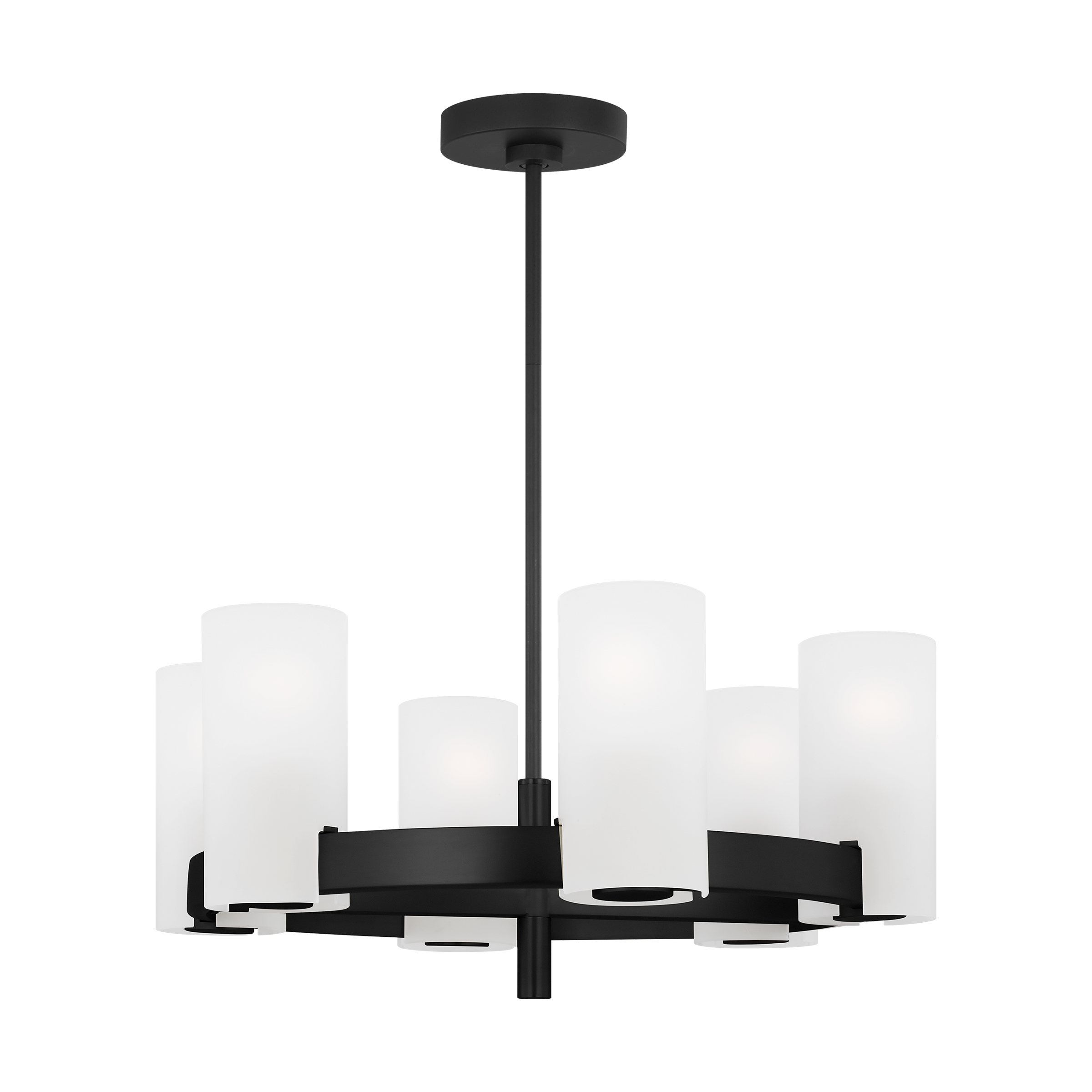 Rhode Medium Chandelier Midnight Black