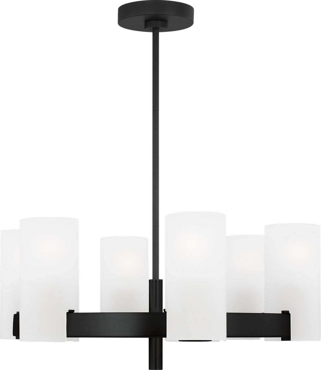 Rhode Medium Chandelier Midnight Black