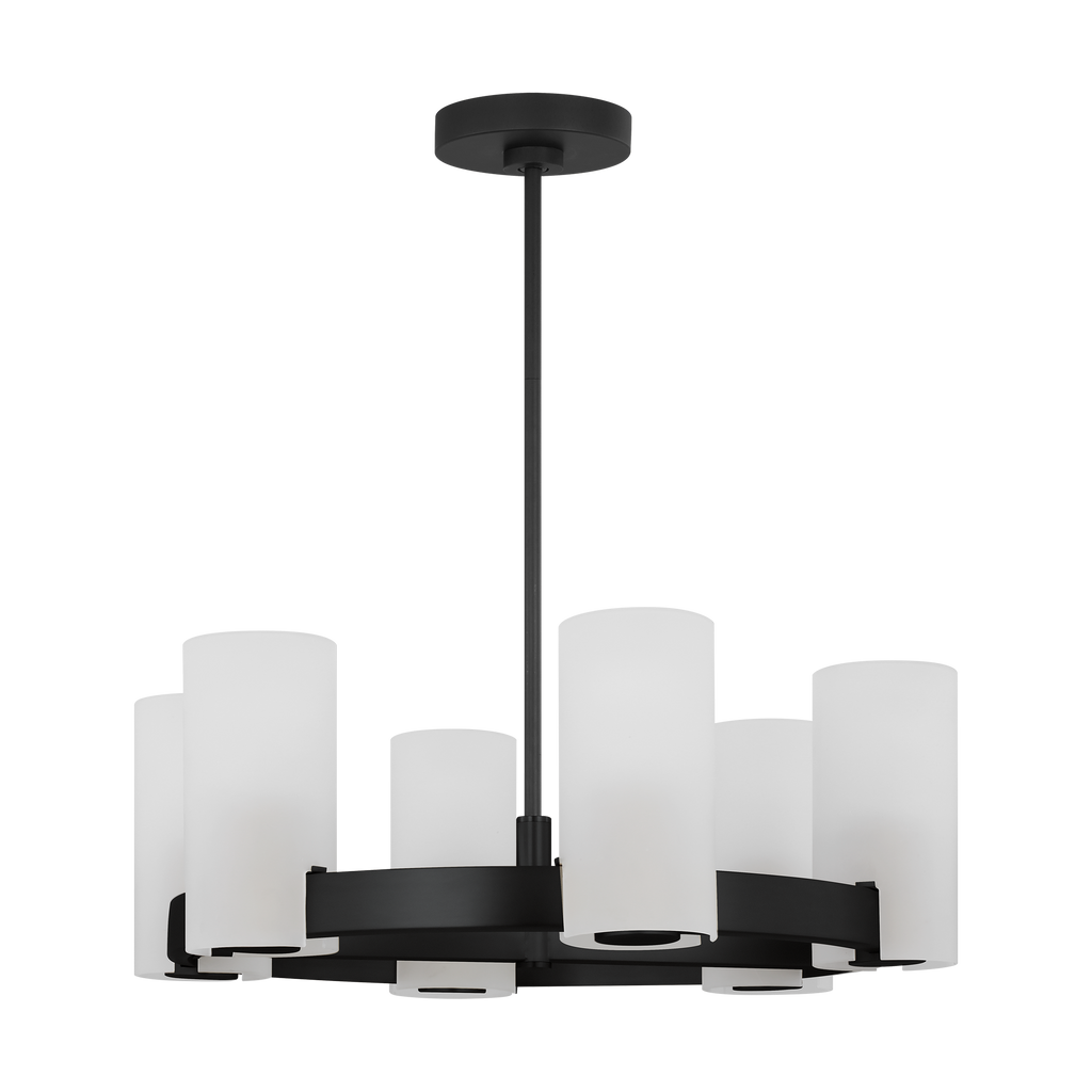 Rhode Medium Chandelier Midnight Black
