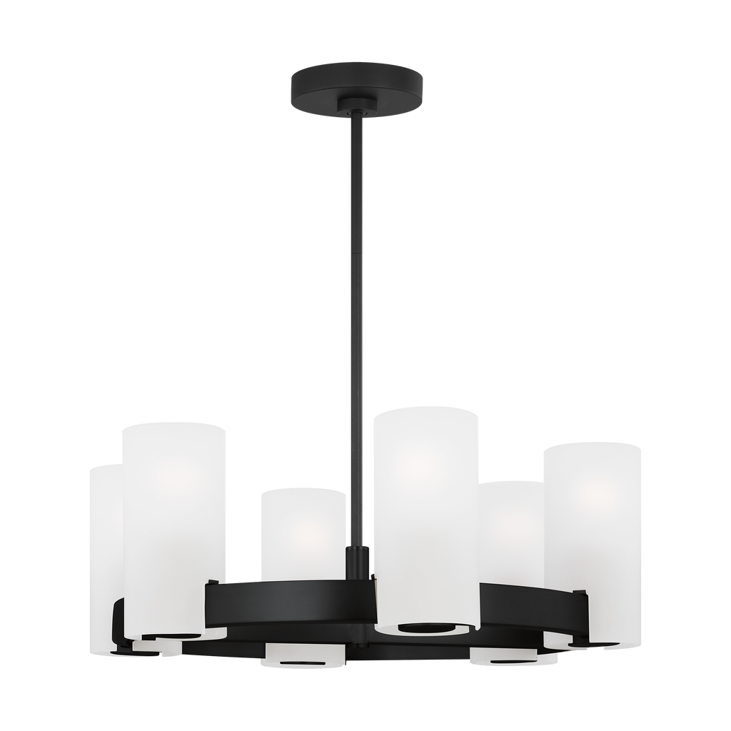 Rhode Medium Chandelier Midnight Black