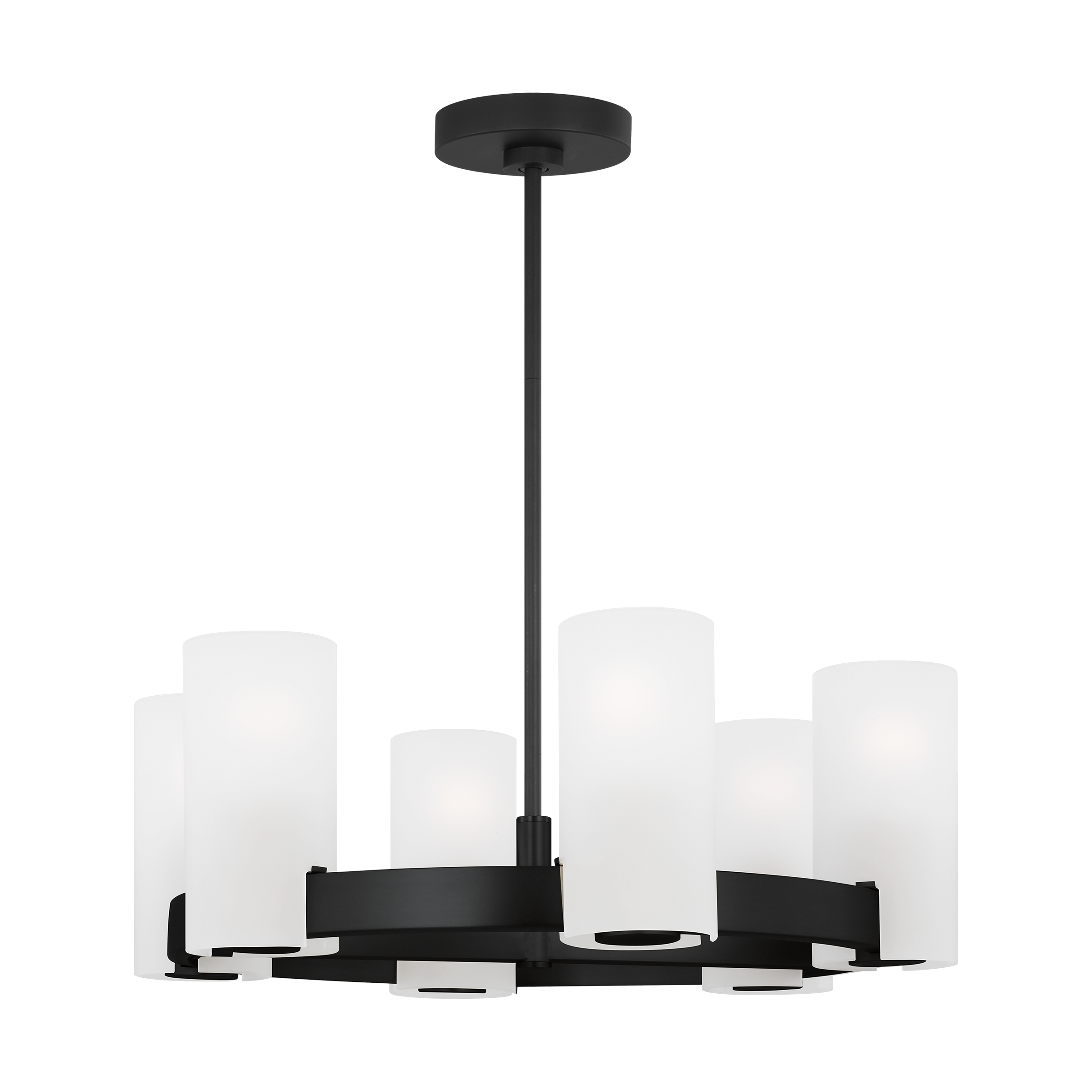 Rhode Medium Chandelier Midnight Black