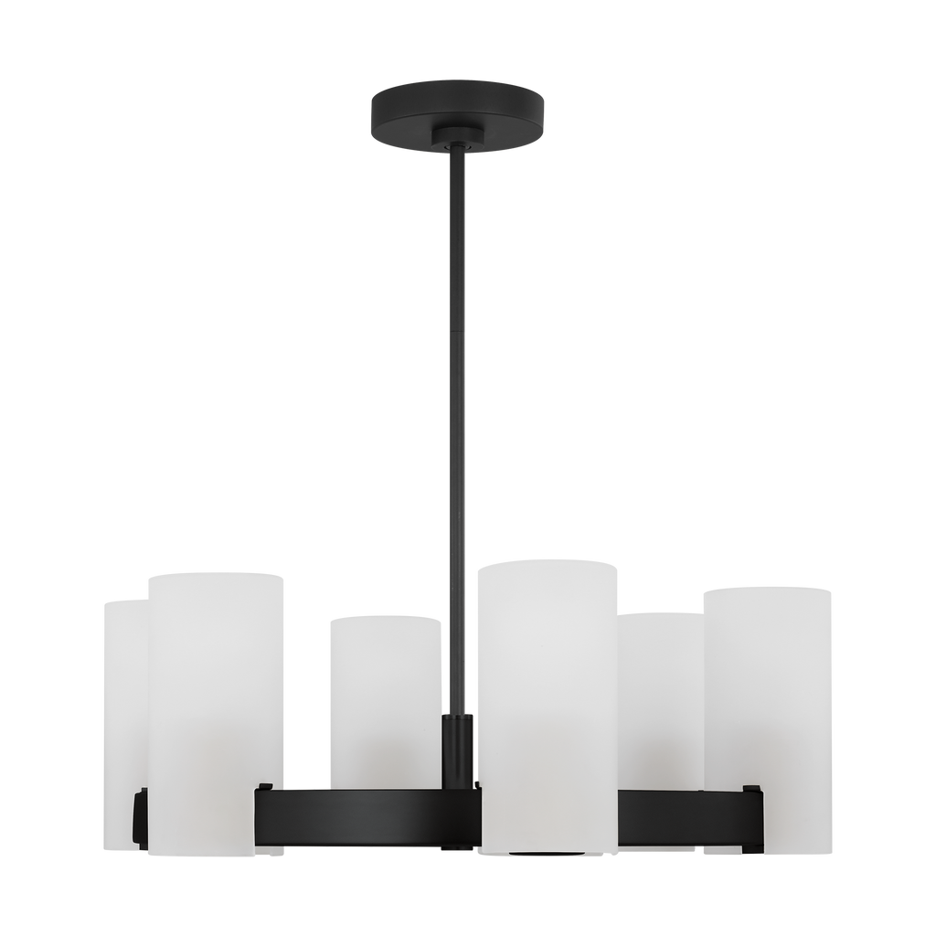 Rhode Medium Chandelier Midnight Black