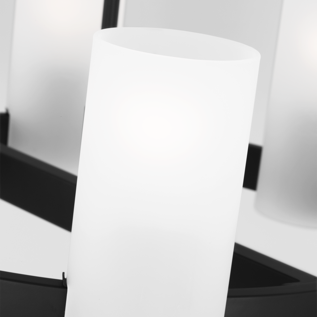 Rhode Medium Chandelier Midnight Black