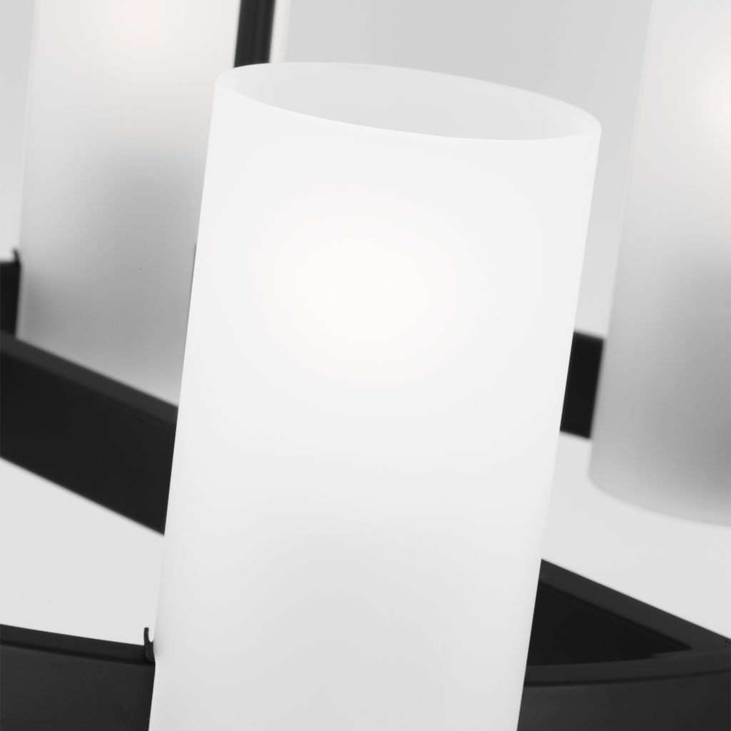 Rhode Medium Chandelier Midnight Black